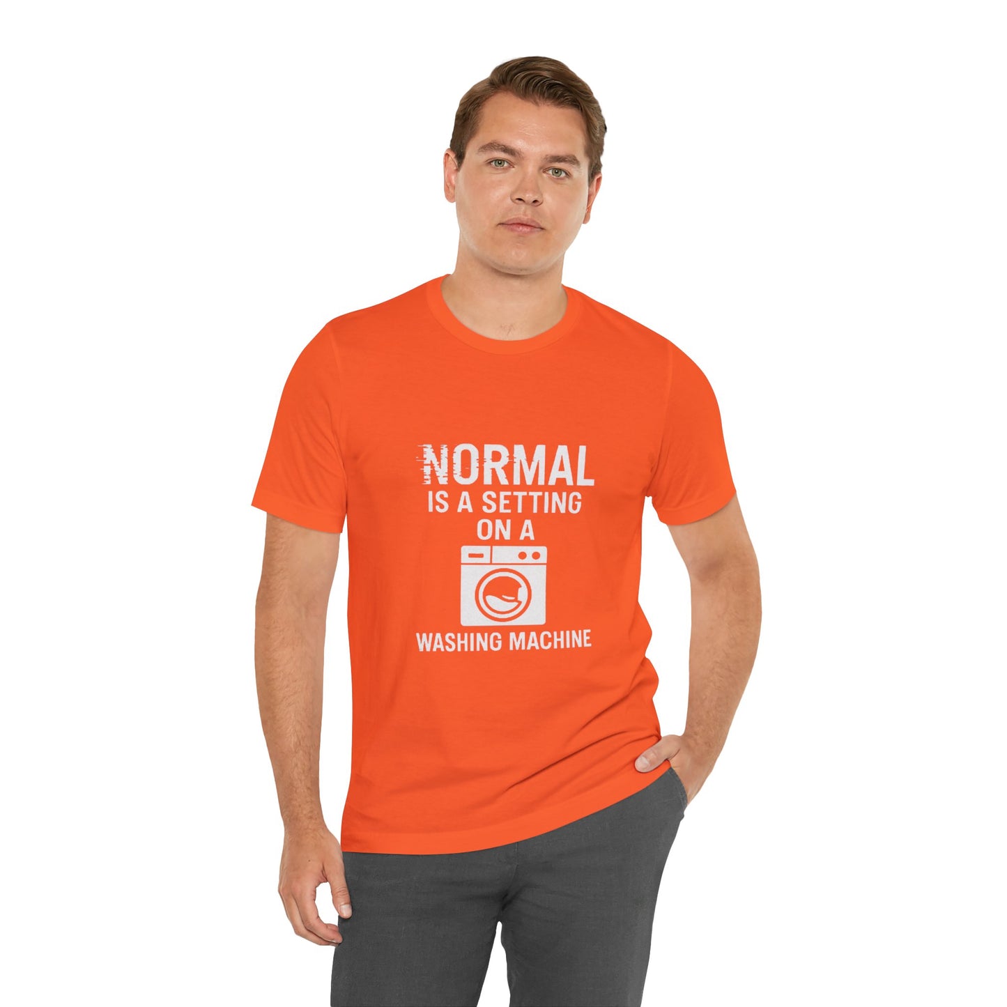 Sarcastic Tee - Normal is a Setting on a Washing Machine
