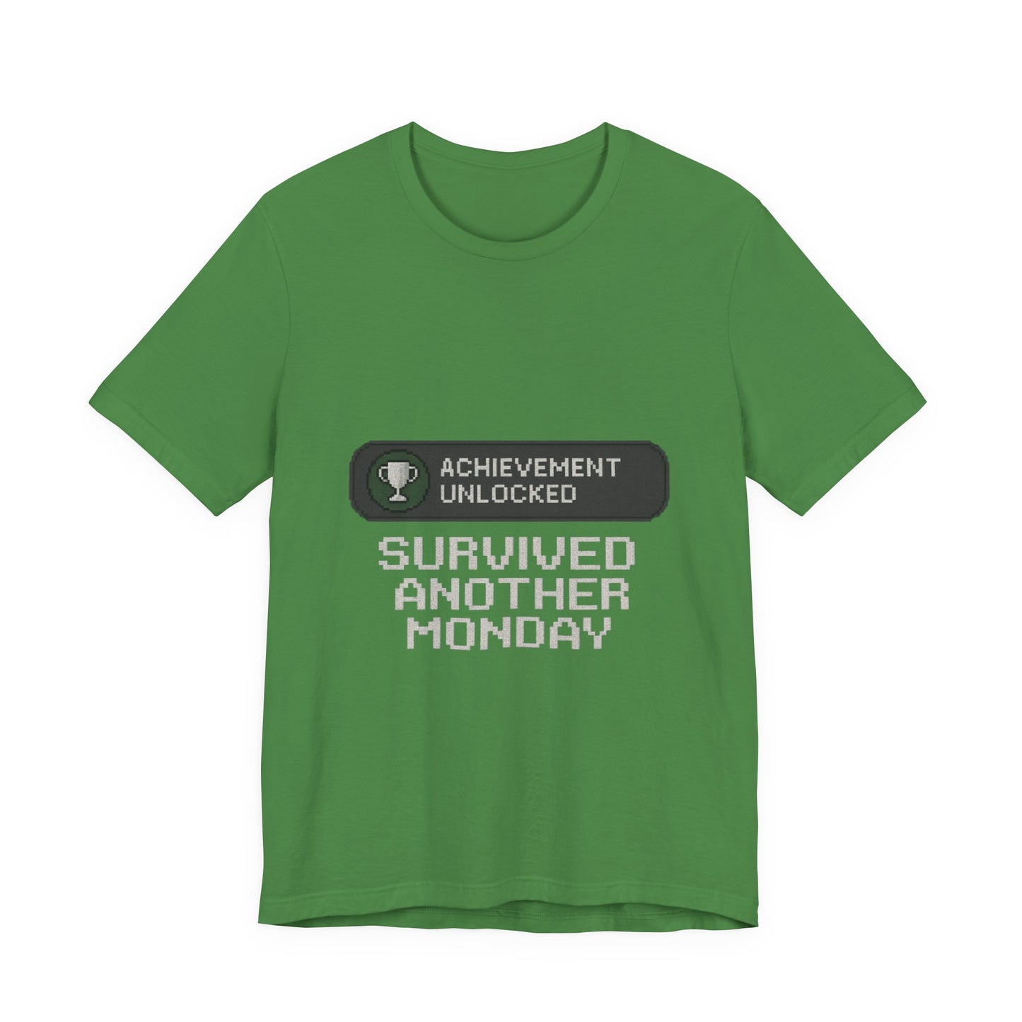 Monday Achievement Unlocked T-Shirt, Funny Monday Tee, Motivational Shirt, Gift for Gamers, Unisex Casual Wear