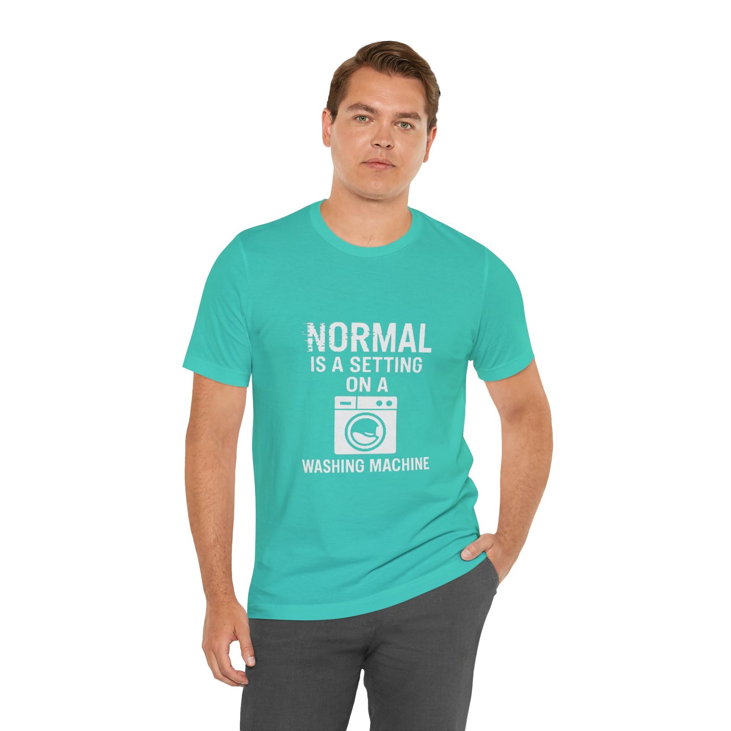 Sarcastic Tee - Normal is a Setting on a Washing Machine