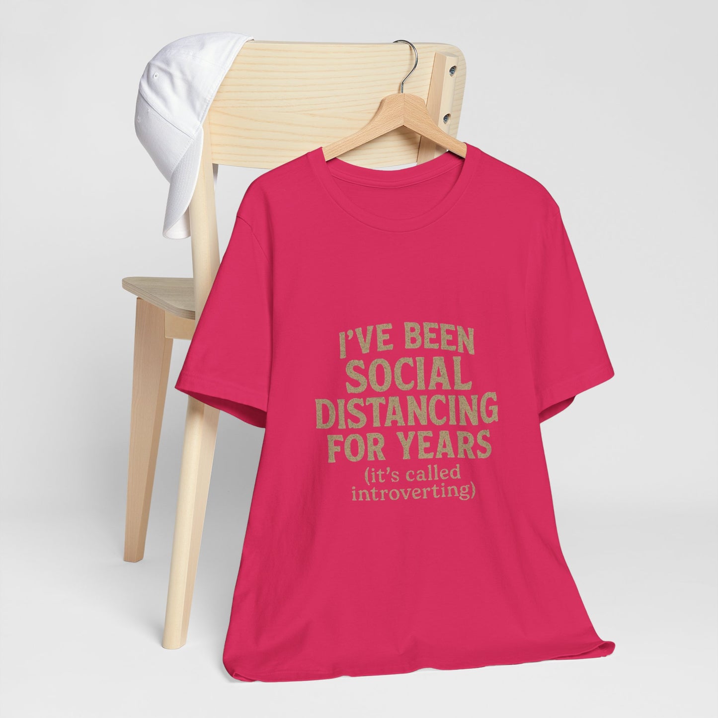 Social Distancing OG Tee, Funny Quote Shirt, Perfect Gift for Introverts, Social Distancing Apparel, Quirky Casual Wear