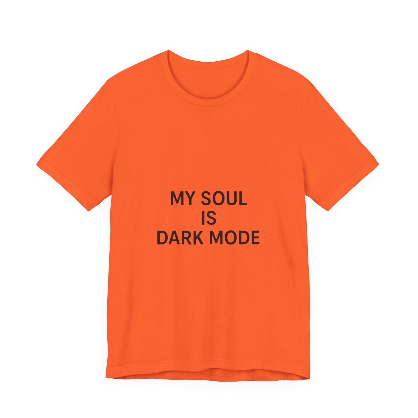 Goth Tee - Minimalist Stark Text Design
