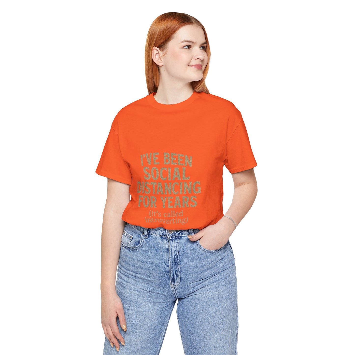 Social Distancing OG Tee, Funny Quote Shirt, Perfect Gift for Introverts, Social Distancing Apparel, Quirky Casual Wear