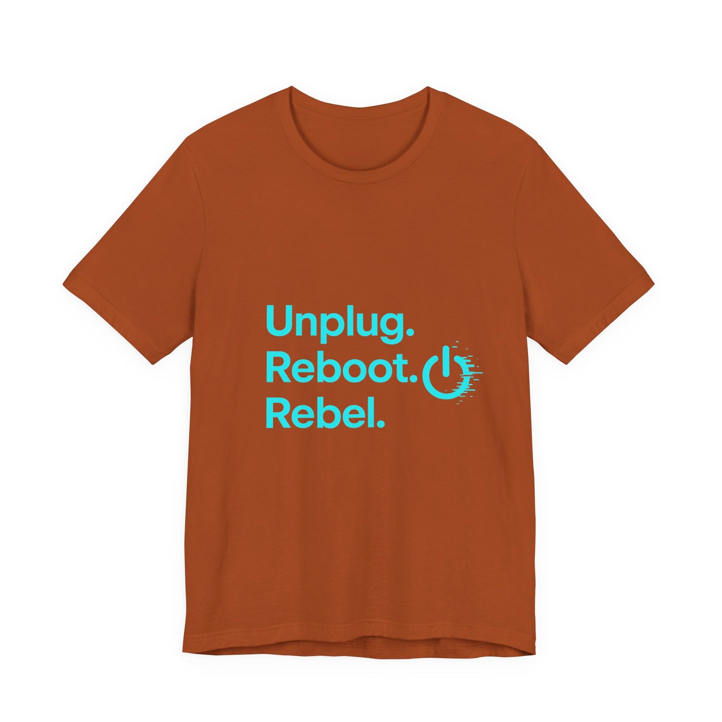 Rebel Spirit Unisex Tee - Fun Casual Graphic Shirt, Perfect for Gamers, Tech Lovers, Gift for Friends, Unique Birthday Apparel
