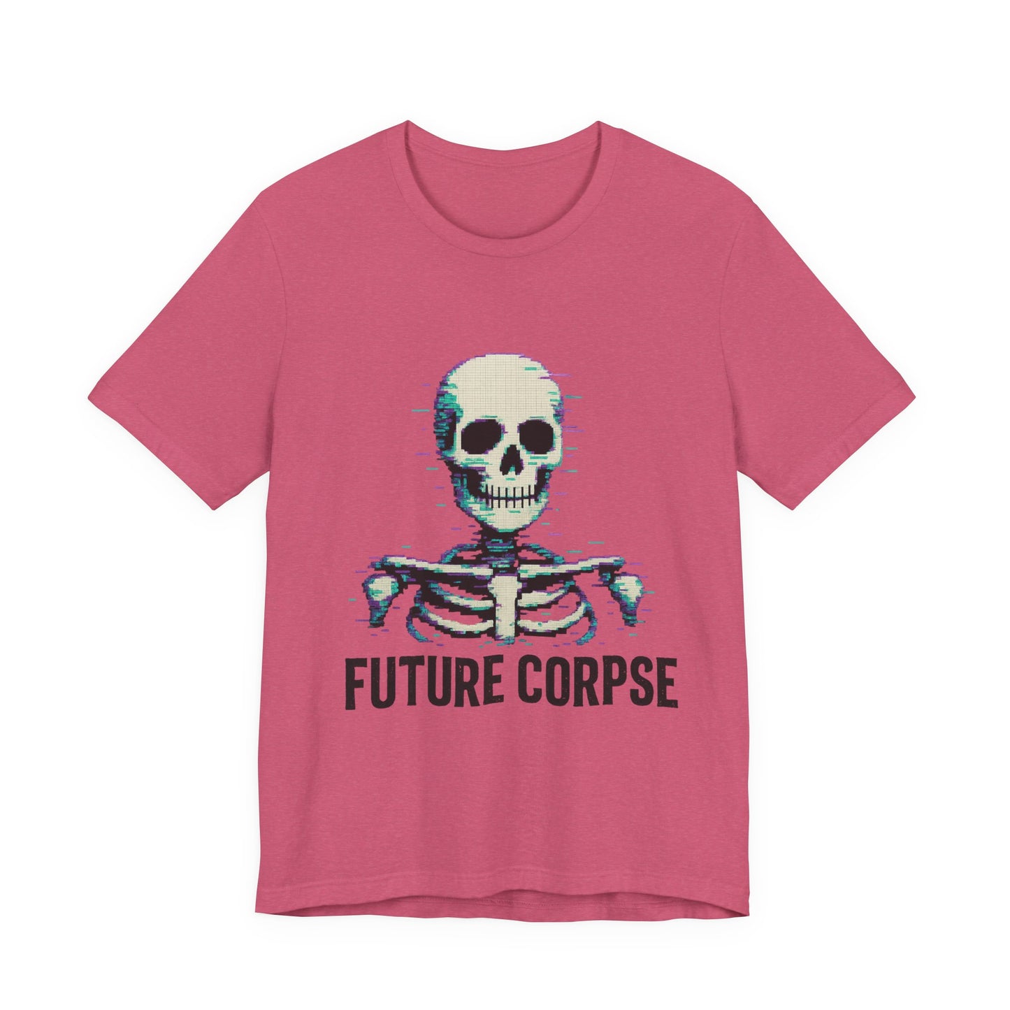 Unisex Future Corpse Graphic Tee, Halloween Shirt, Funny Gift, Casual Wear, Skull T-Shirt, Unique Statement Top