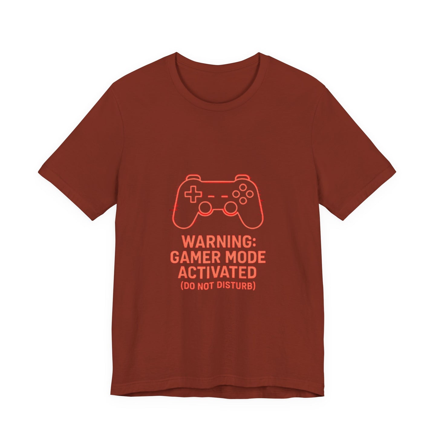 Gamer Mode Activated Tee - Funny T-Shirt for Gamers, Casual Wear, Gift for Him/Her, Gaming Merchandise, Unisex Graphic Tee