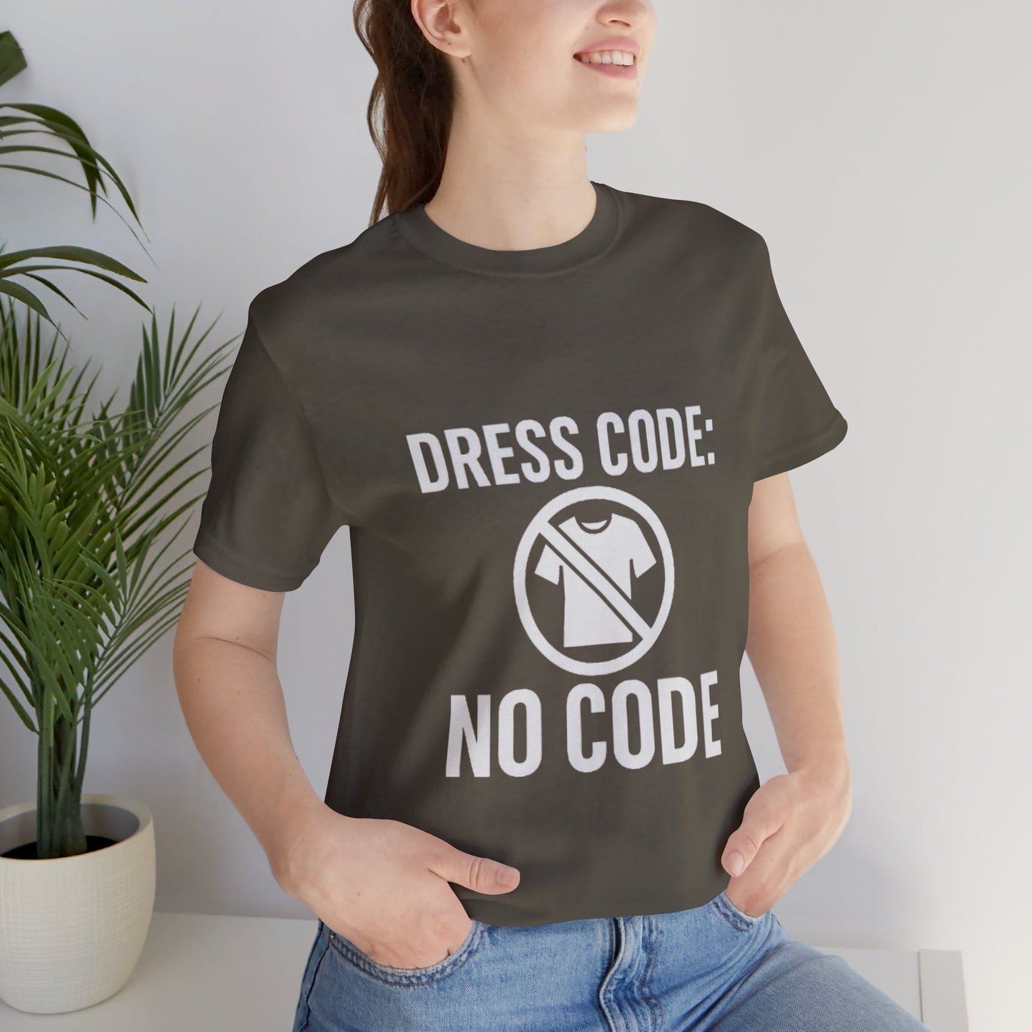 T-Shirt Defiant Anti-Fashion Statement No Entry Symbol Clothing Icon