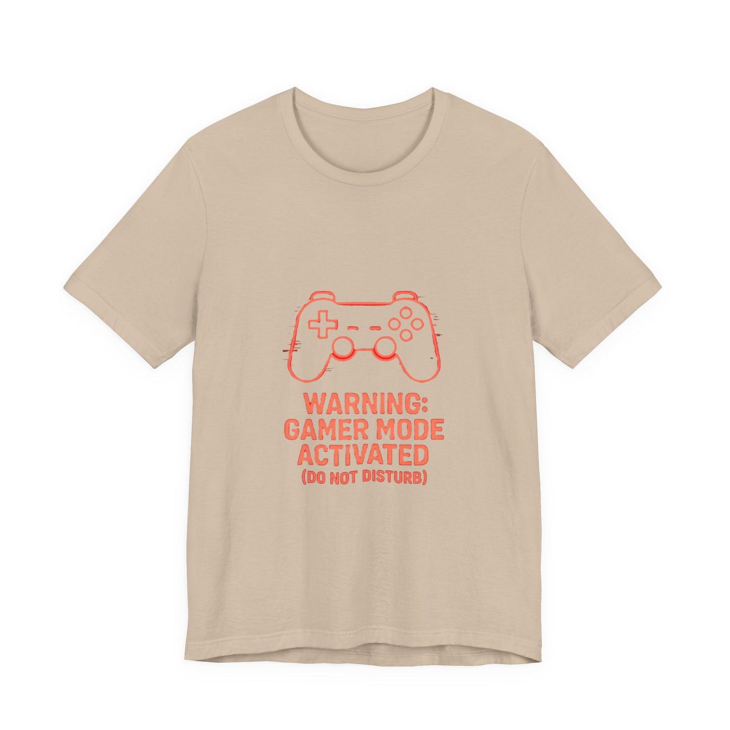Gamer Mode Activated Tee - Funny T-Shirt for Gamers, Casual Wear, Gift for Him/Her, Gaming Merchandise, Unisex Graphic Tee