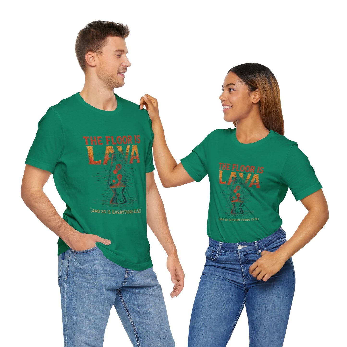 Lava Lamp Tee - The Floor Is Lava Design
