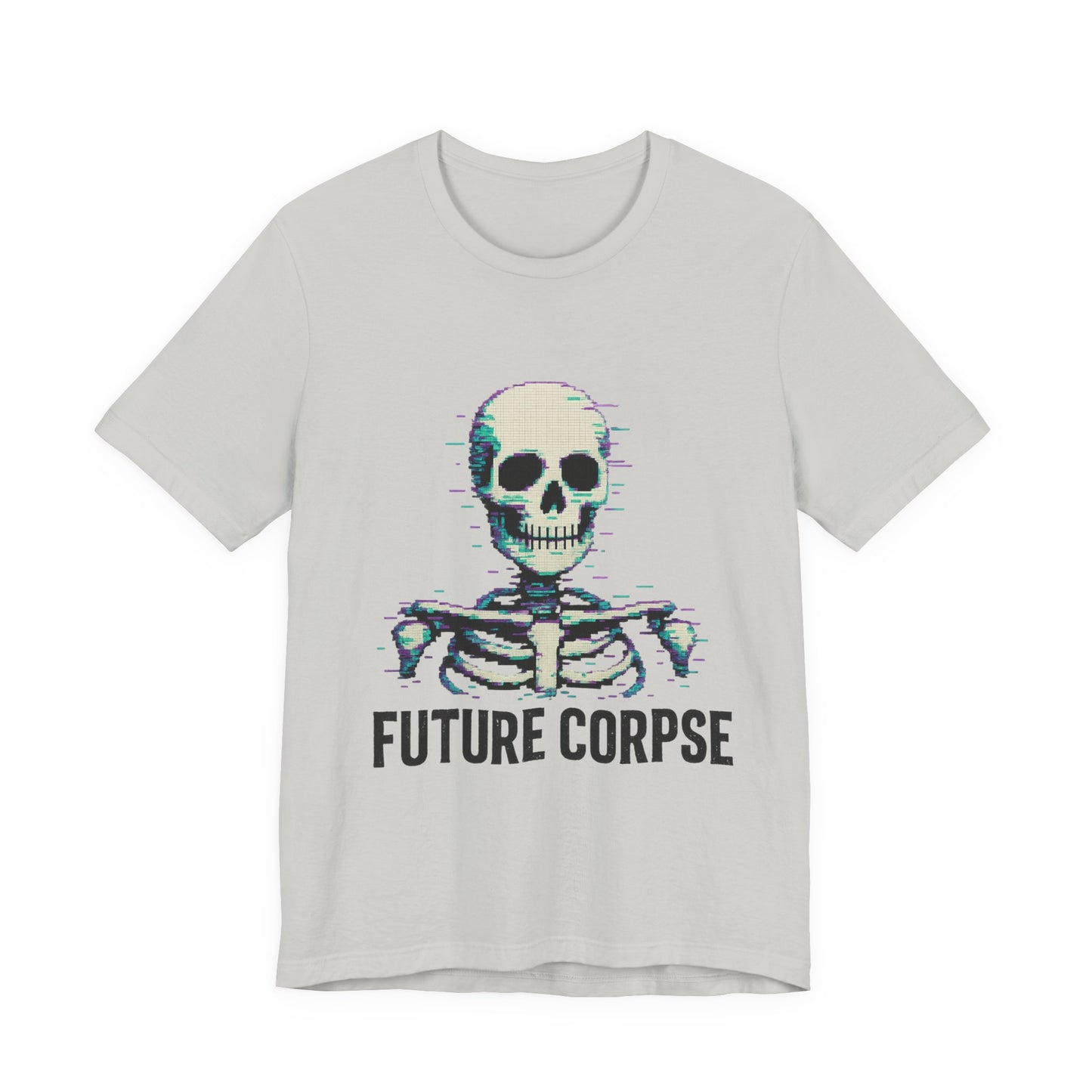 Unisex Future Corpse Graphic Tee, Halloween Shirt, Funny Gift, Casual Wear, Skull T-Shirt, Unique Statement Top