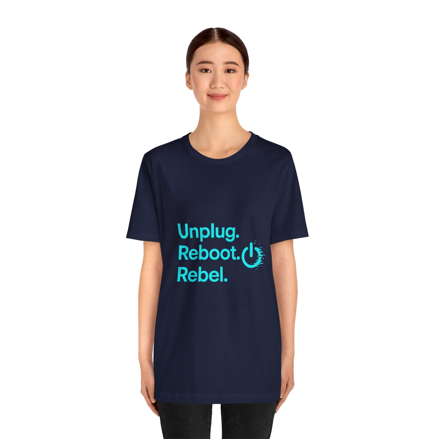 Rebel Spirit Unisex Tee - Fun Casual Graphic Shirt, Perfect for Gamers, Tech Lovers, Gift for Friends, Unique Birthday Apparel
