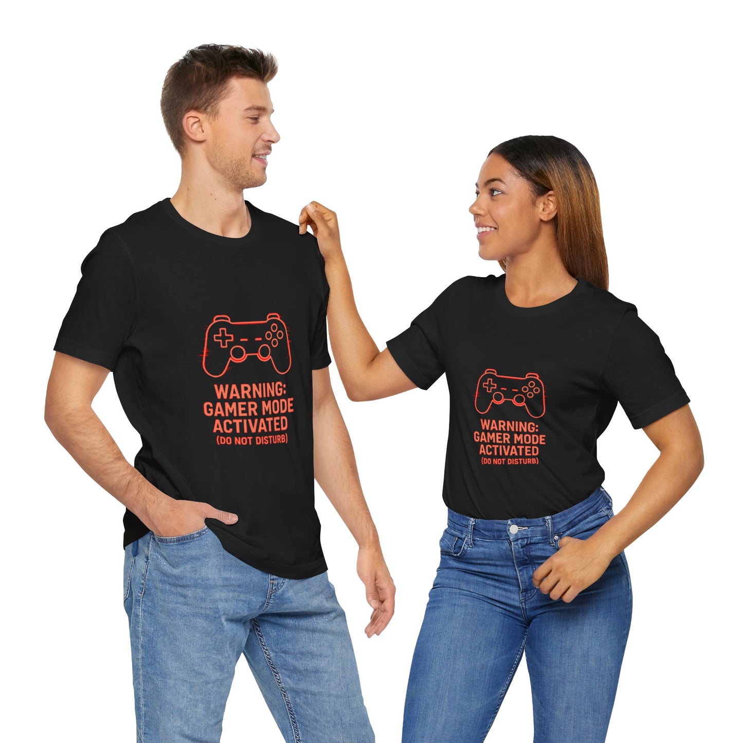 Gamer Mode Activated Tee - Funny T-Shirt for Gamers, Casual Wear, Gift for Him/Her, Gaming Merchandise, Unisex Graphic Tee