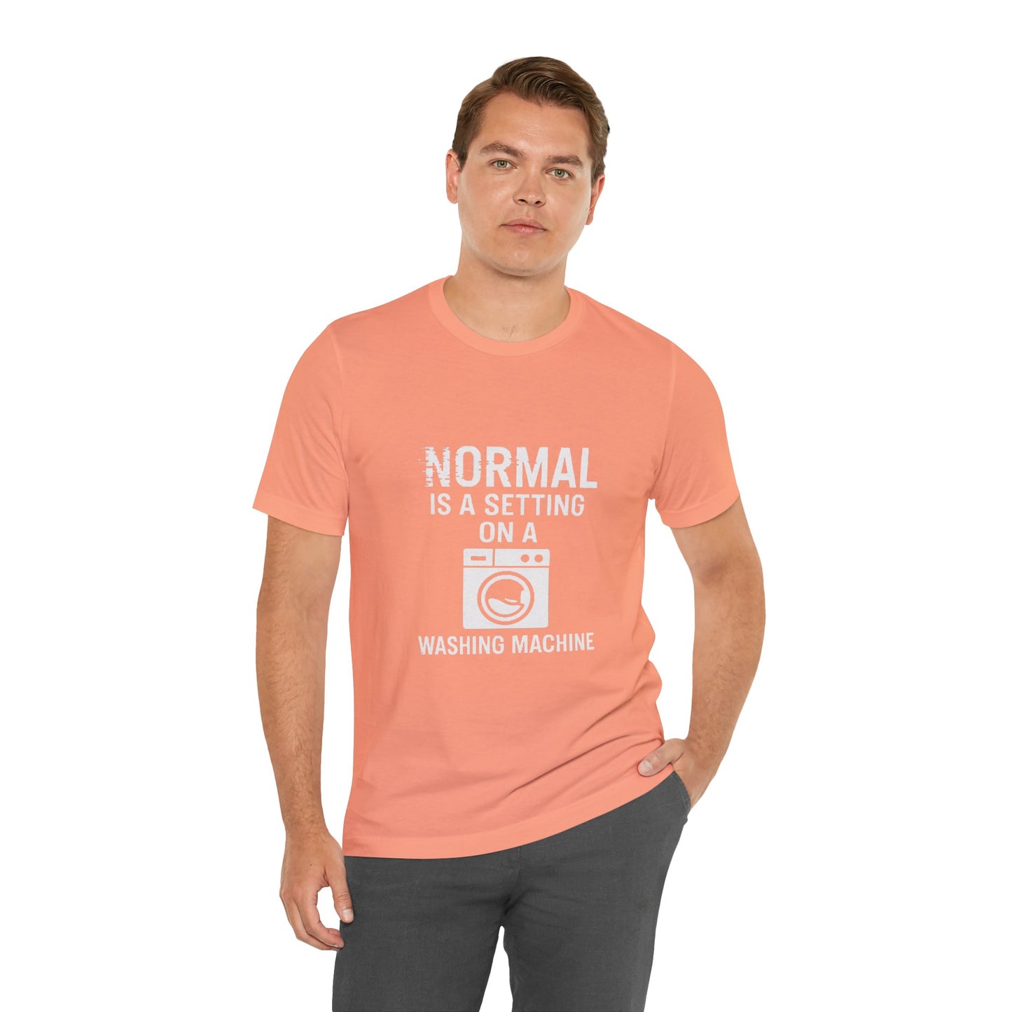 Sarcastic Tee - Normal is a Setting on a Washing Machine