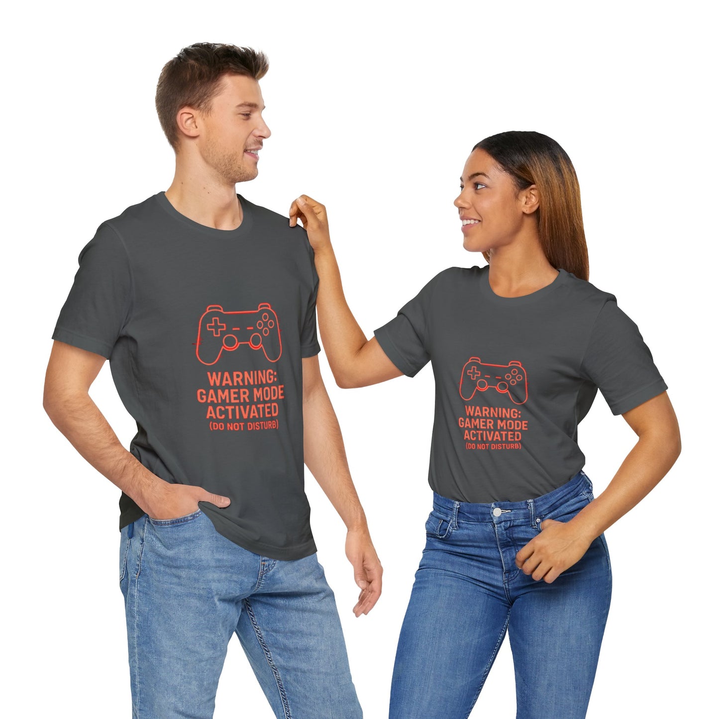 Gamer Mode Activated Tee - Funny T-Shirt for Gamers, Casual Wear, Gift for Him/Her, Gaming Merchandise, Unisex Graphic Tee