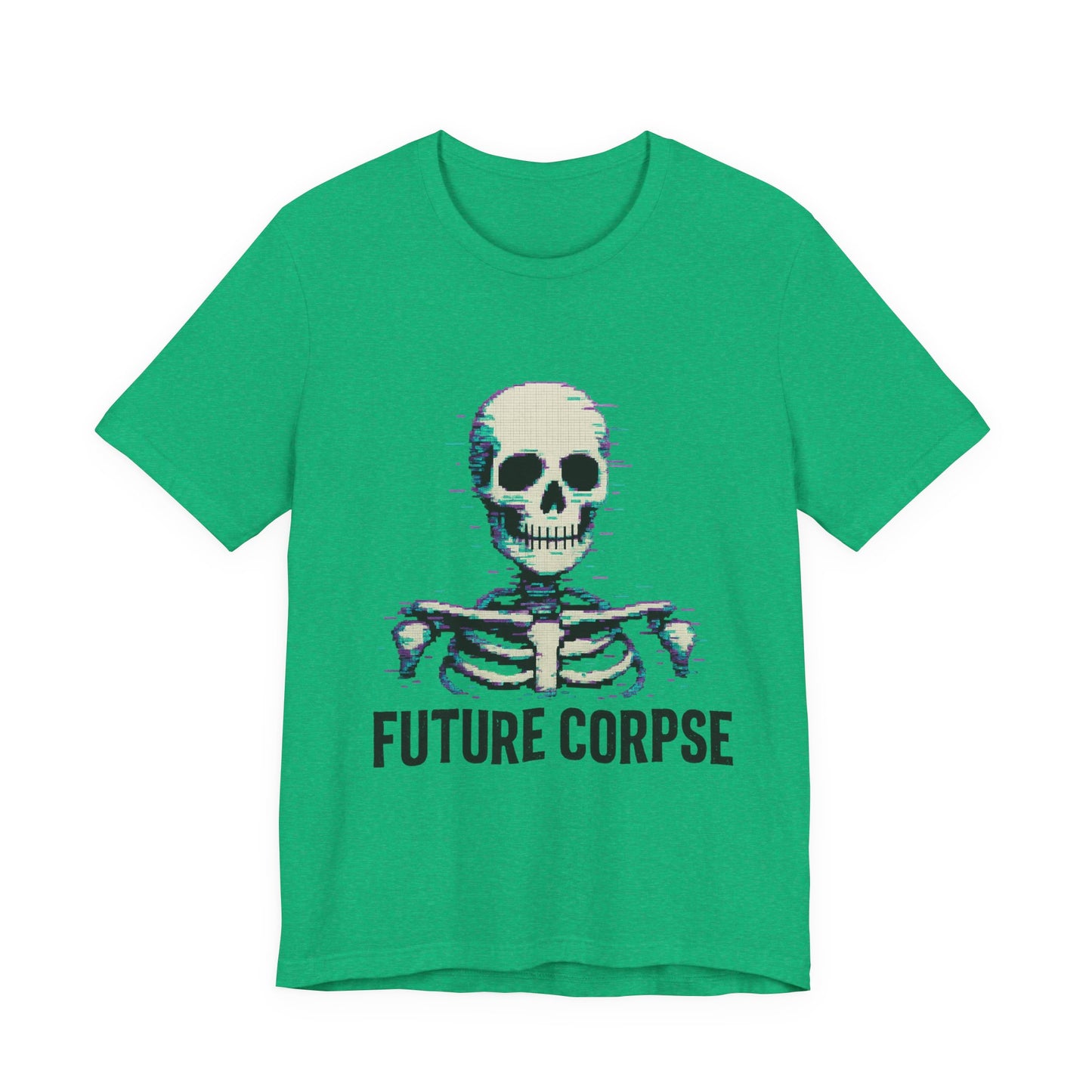 Unisex Future Corpse Graphic Tee, Halloween Shirt, Funny Gift, Casual Wear, Skull T-Shirt, Unique Statement Top
