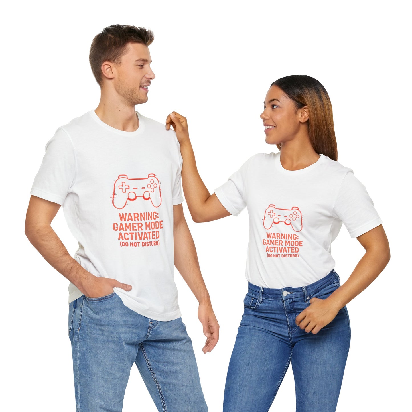 Gamer Mode Activated Tee - Funny T-Shirt for Gamers, Casual Wear, Gift for Him/Her, Gaming Merchandise, Unisex Graphic Tee