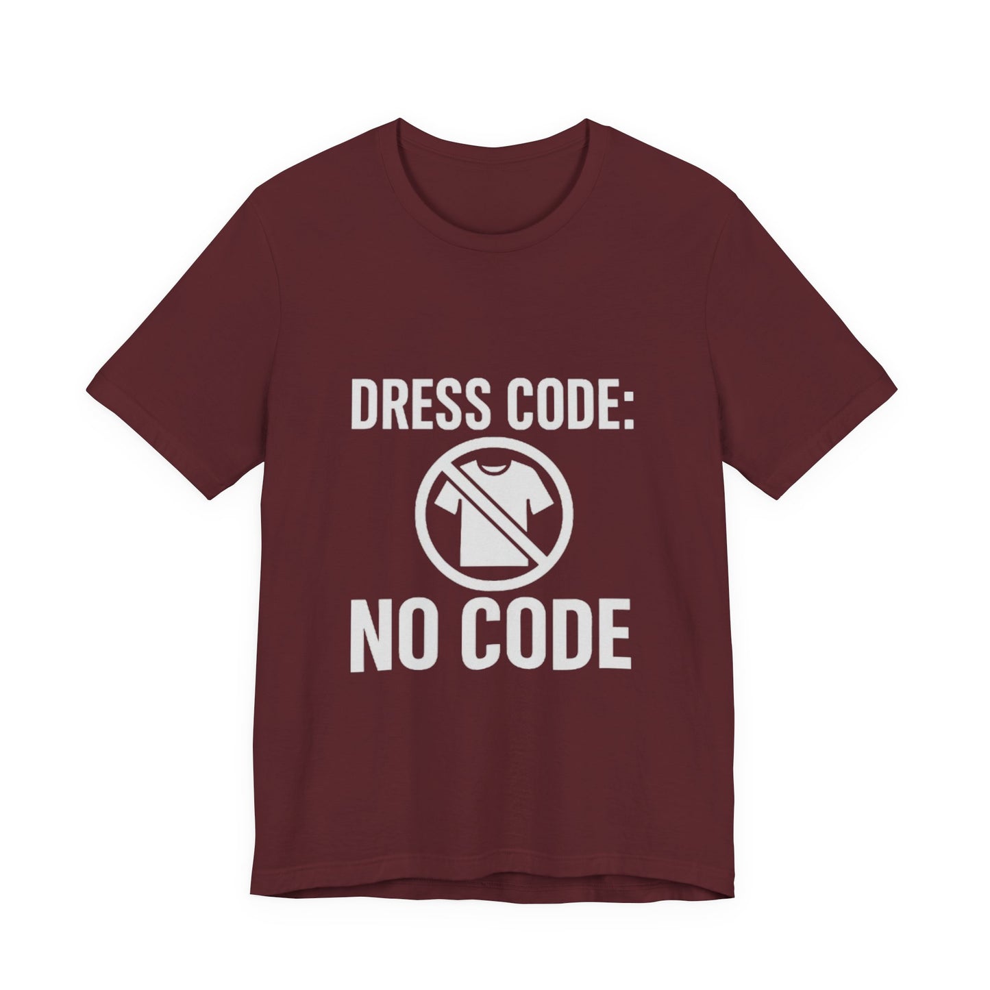 T-Shirt Defiant Anti-Fashion Statement No Entry Symbol Clothing Icon
