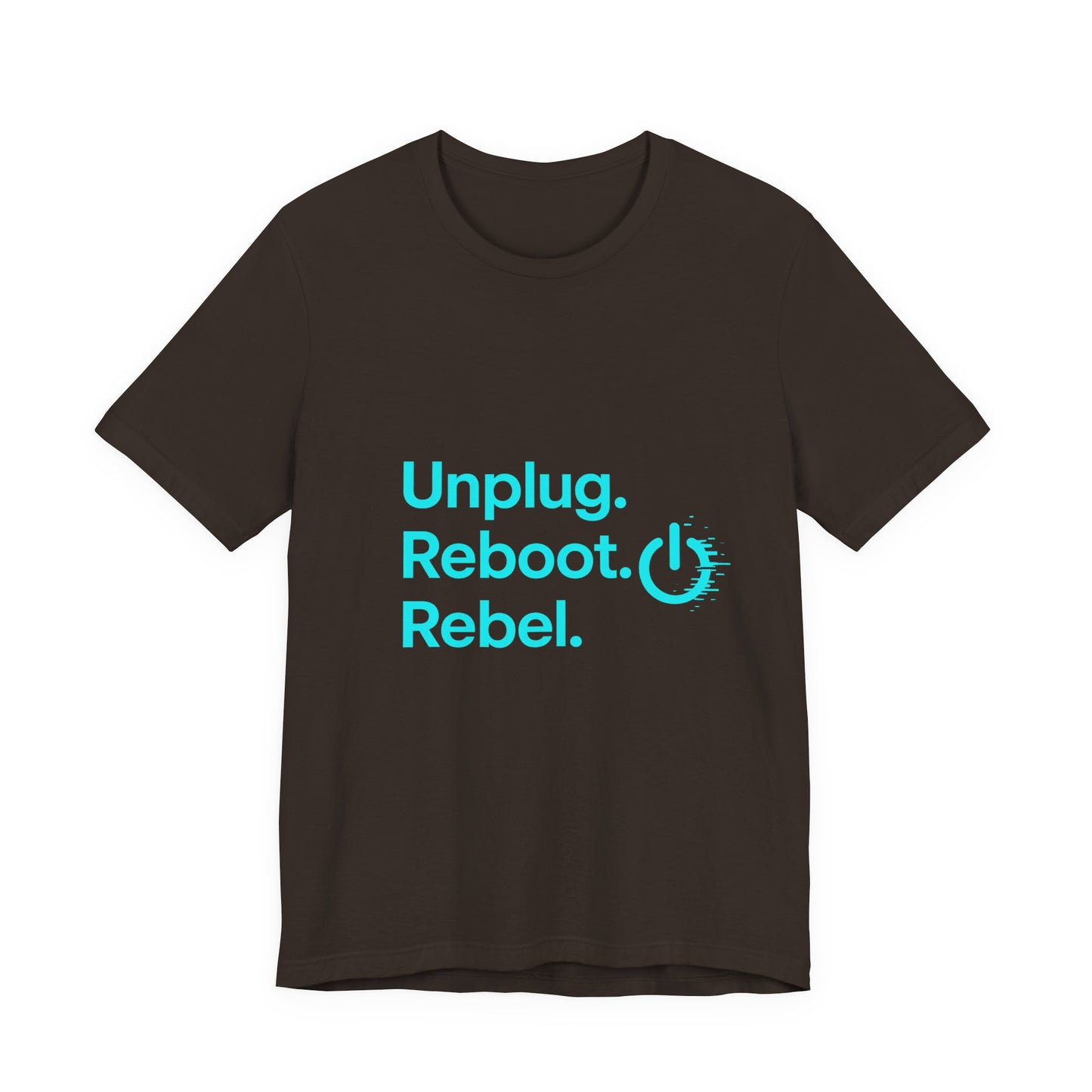 Rebel Spirit Unisex Tee - Fun Casual Graphic Shirt, Perfect for Gamers, Tech Lovers, Gift for Friends, Unique Birthday Apparel