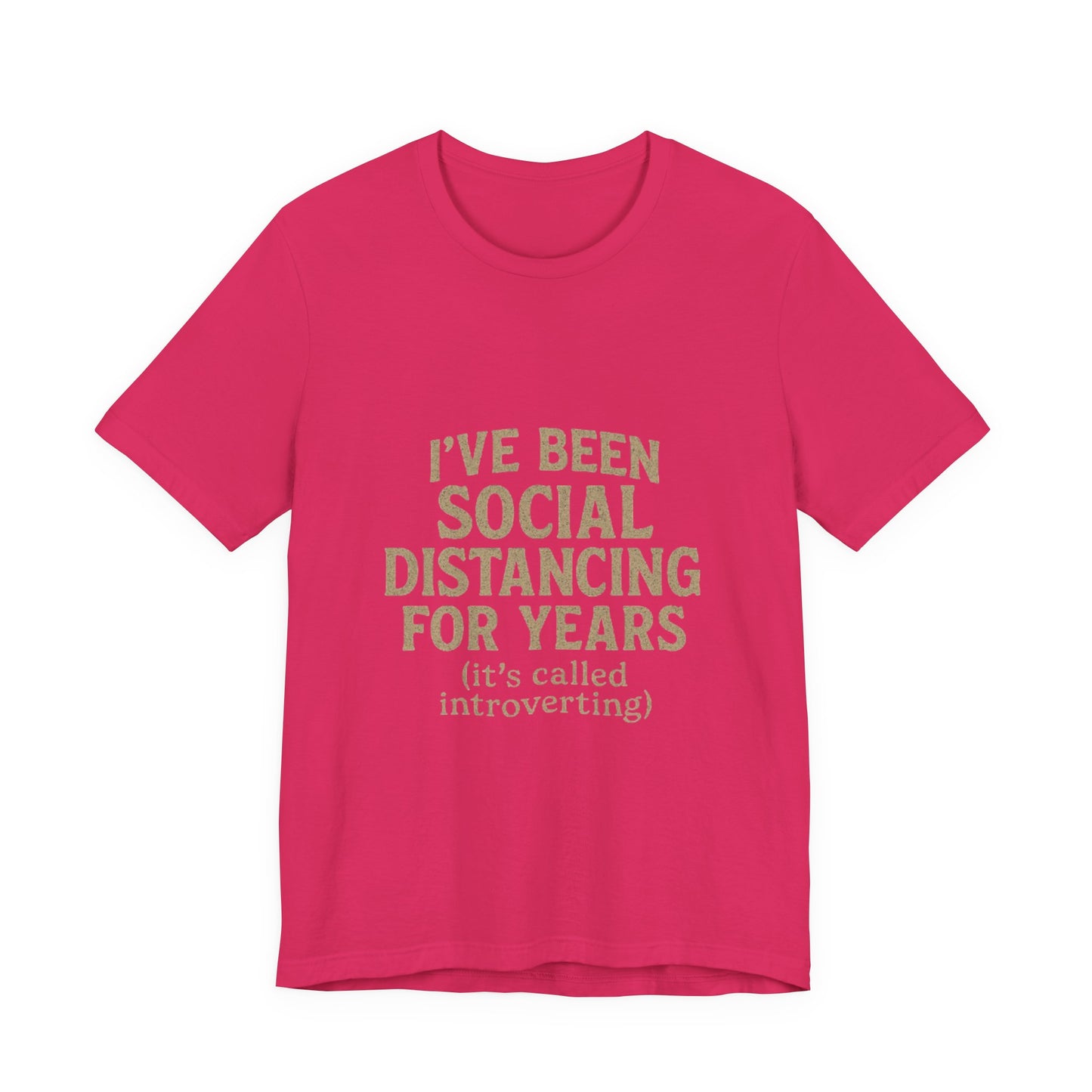 Social Distancing OG Tee, Funny Quote Shirt, Perfect Gift for Introverts, Social Distancing Apparel, Quirky Casual Wear
