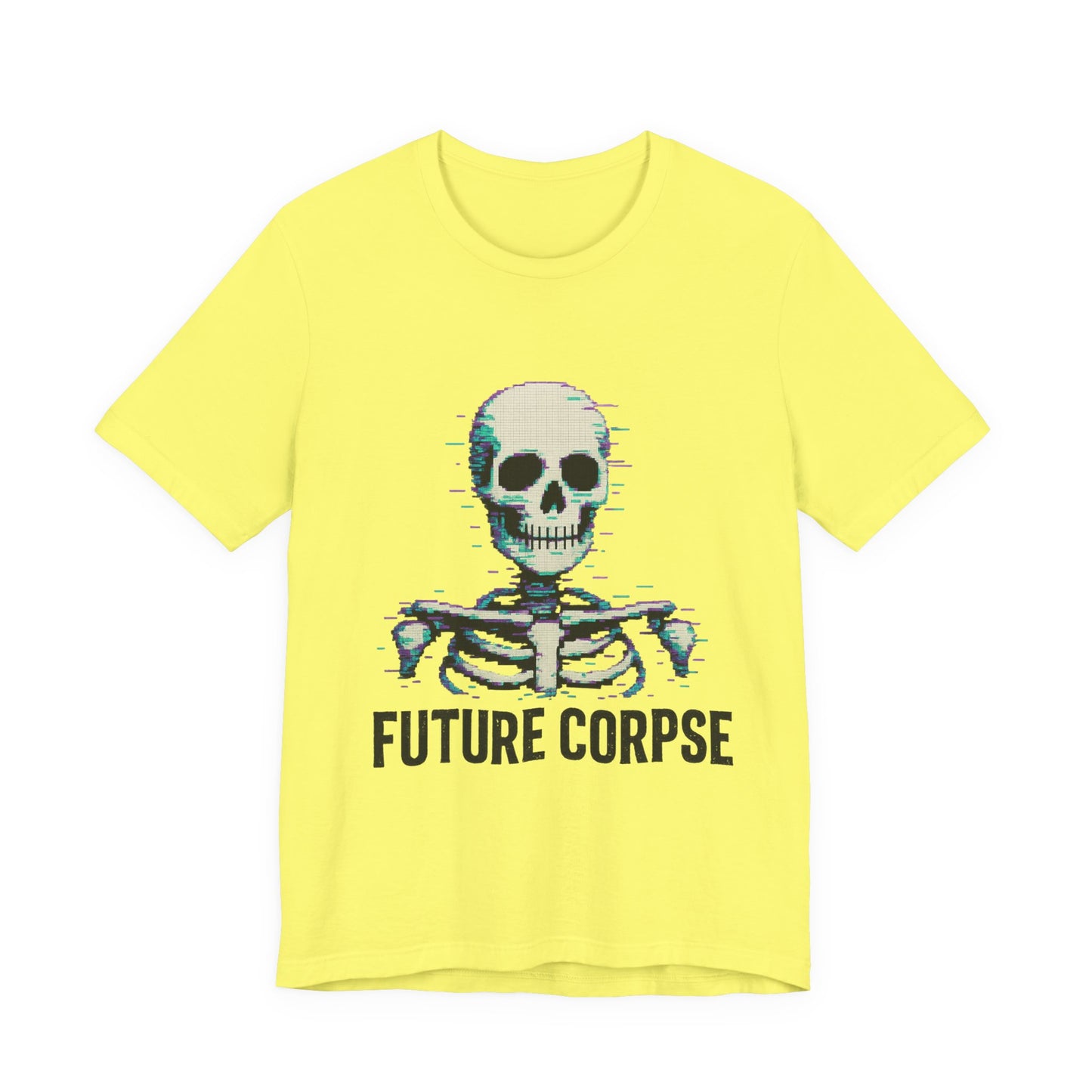 Unisex Future Corpse Graphic Tee, Halloween Shirt, Funny Gift, Casual Wear, Skull T-Shirt, Unique Statement Top