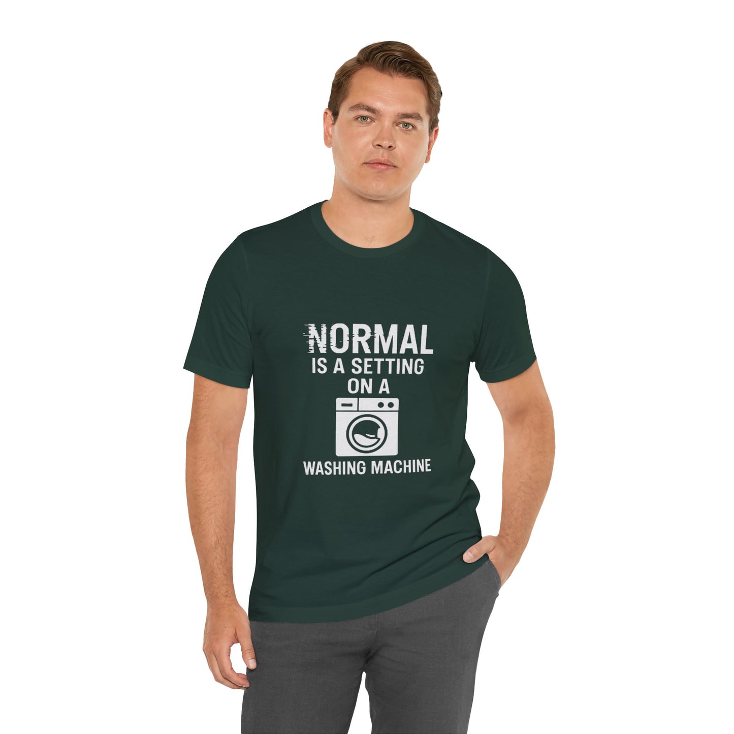 Sarcastic Tee - Normal is a Setting on a Washing Machine