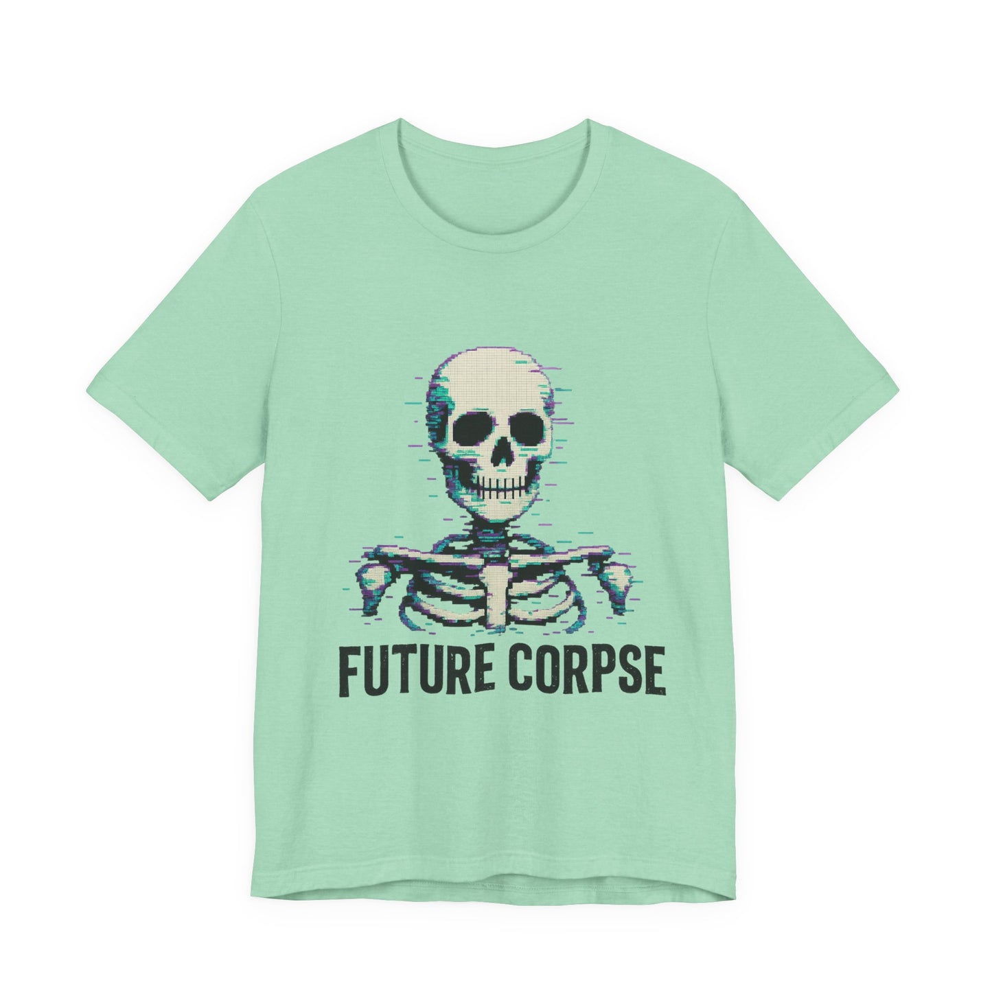 Unisex Future Corpse Graphic Tee, Halloween Shirt, Funny Gift, Casual Wear, Skull T-Shirt, Unique Statement Top