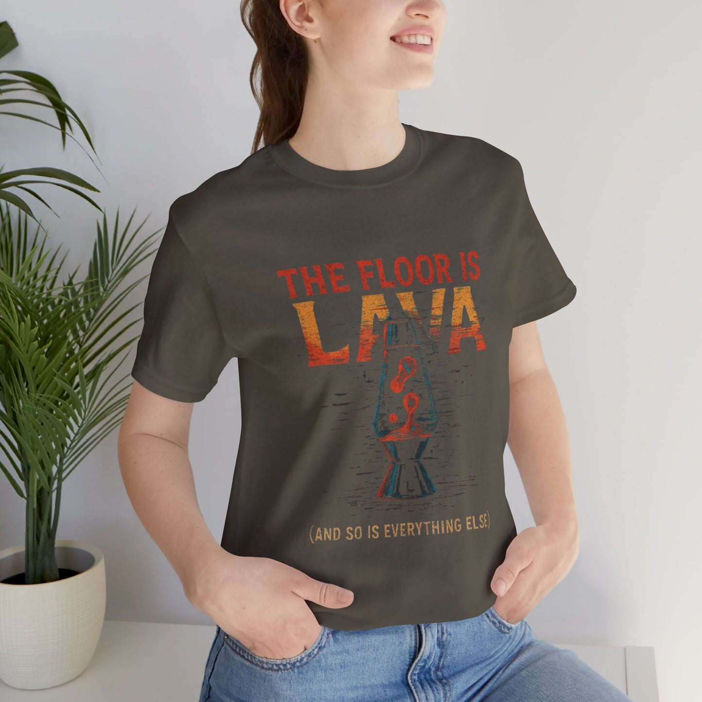 Lava Lamp Tee - The Floor Is Lava Design