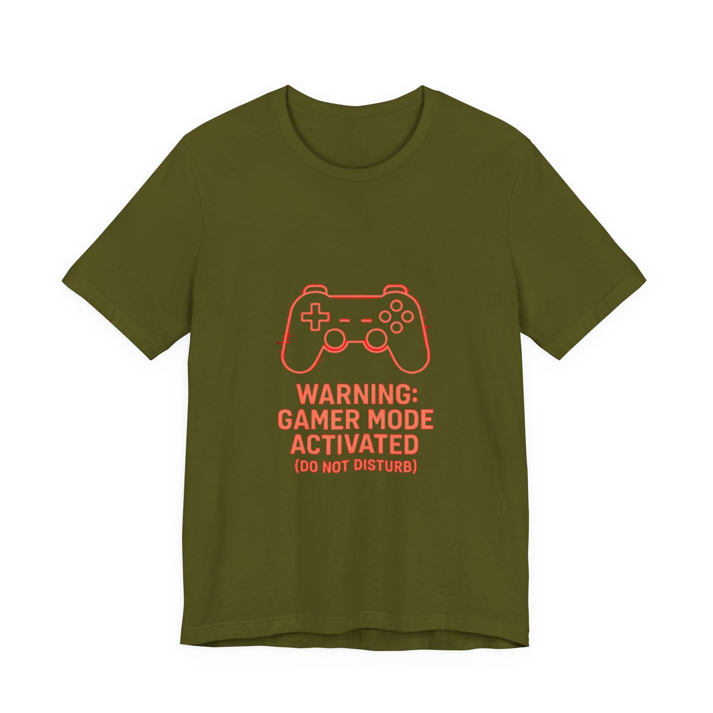 Gamer Mode Activated Tee - Funny T-Shirt for Gamers, Casual Wear, Gift for Him/Her, Gaming Merchandise, Unisex Graphic Tee