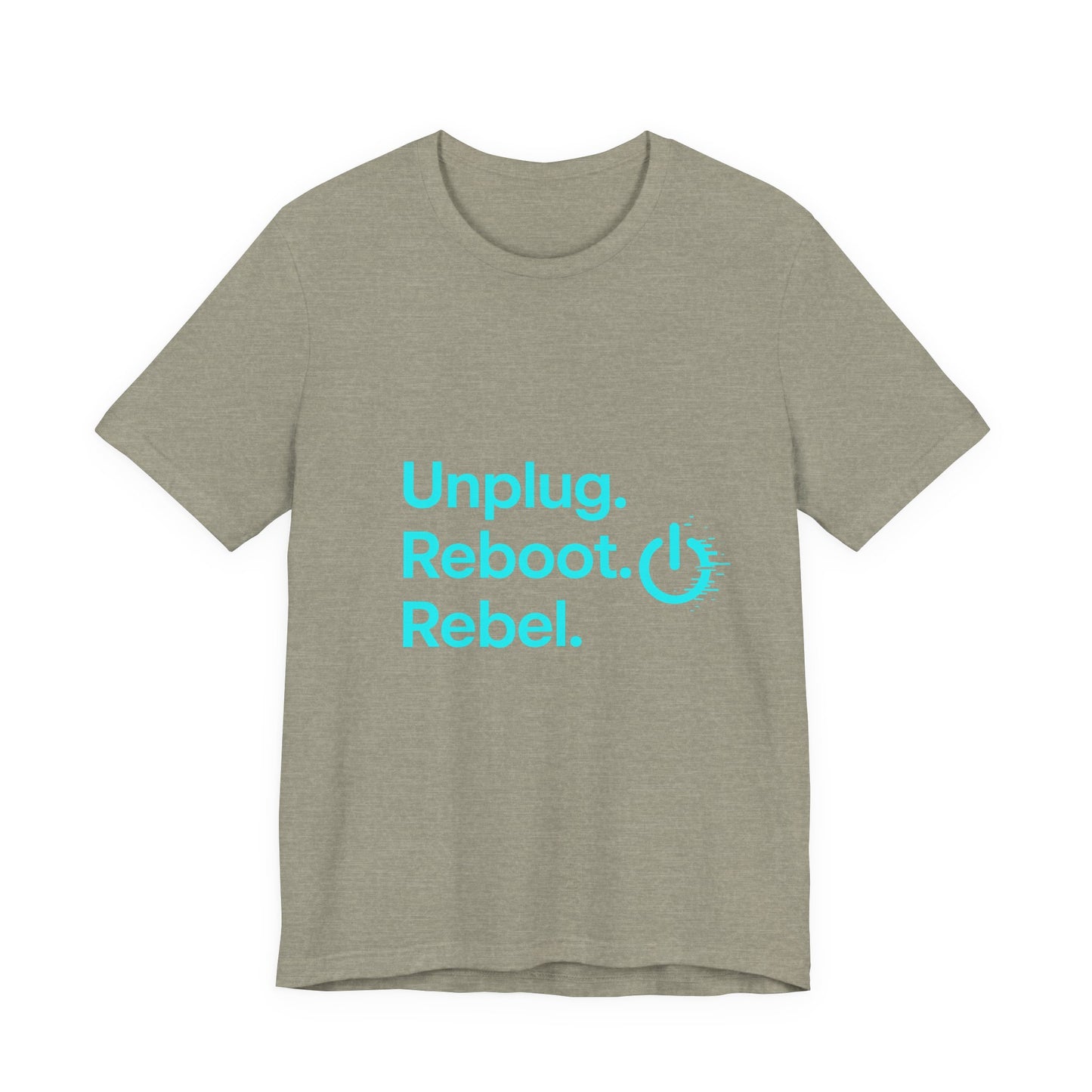 Rebel Spirit Unisex Tee - Fun Casual Graphic Shirt, Perfect for Gamers, Tech Lovers, Gift for Friends, Unique Birthday Apparel