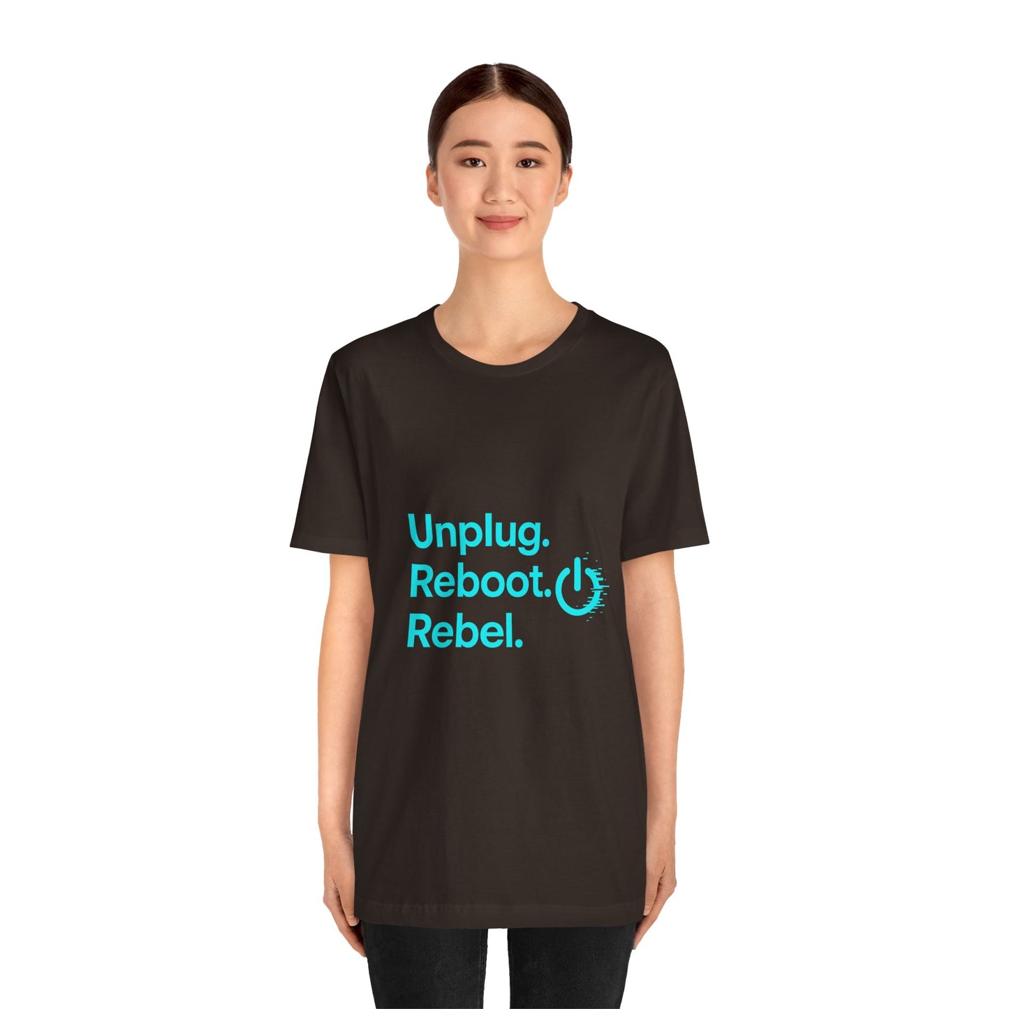 Rebel Spirit Unisex Tee - Fun Casual Graphic Shirt, Perfect for Gamers, Tech Lovers, Gift for Friends, Unique Birthday Apparel