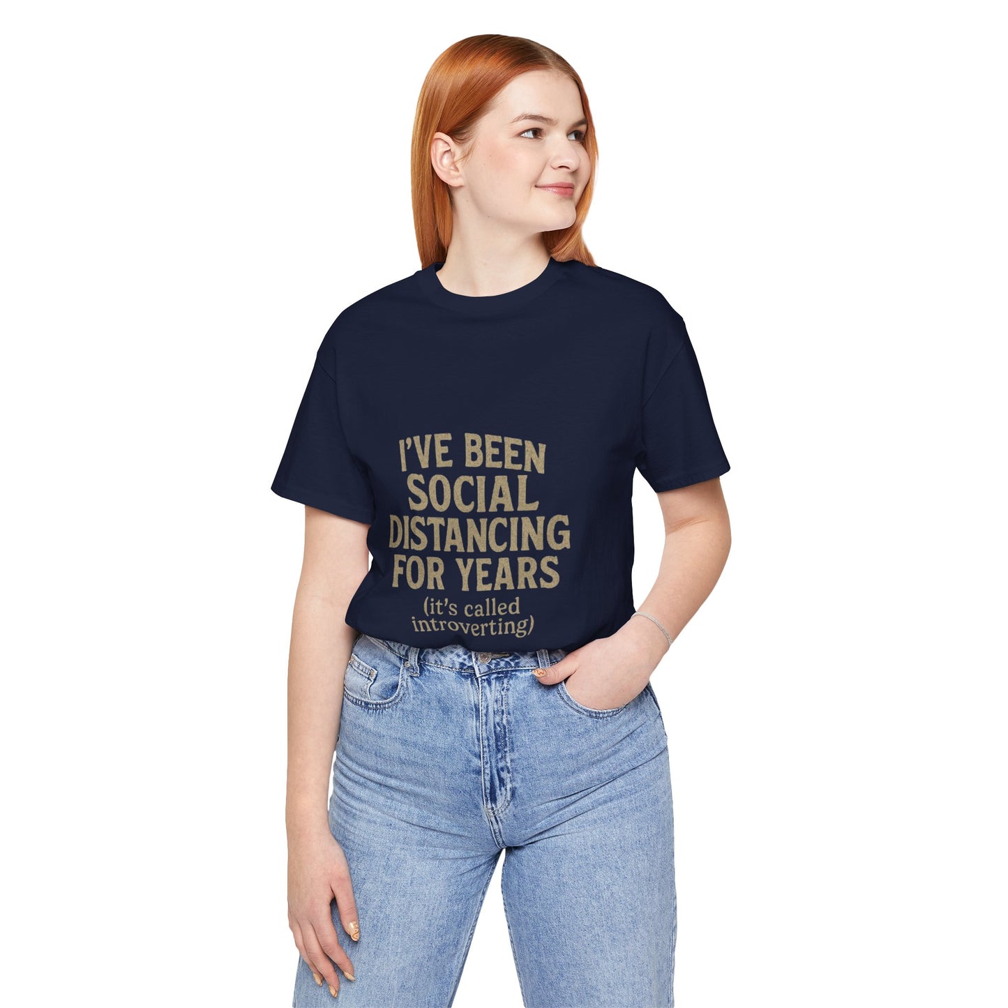 Social Distancing OG Tee, Funny Quote Shirt, Perfect Gift for Introverts, Social Distancing Apparel, Quirky Casual Wear