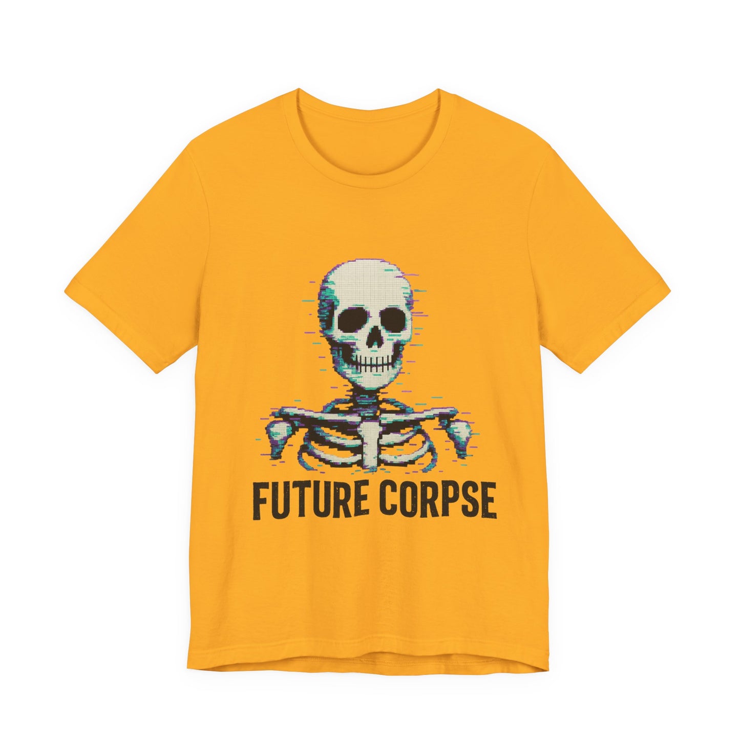 Unisex Future Corpse Graphic Tee, Halloween Shirt, Funny Gift, Casual Wear, Skull T-Shirt, Unique Statement Top