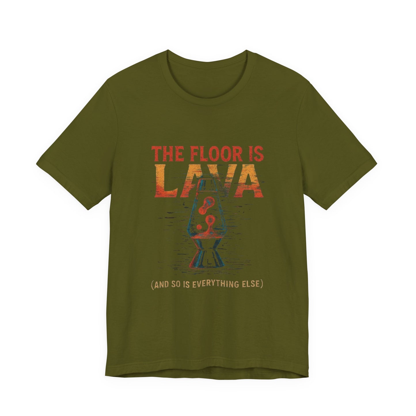Lava Lamp Tee - The Floor Is Lava Design