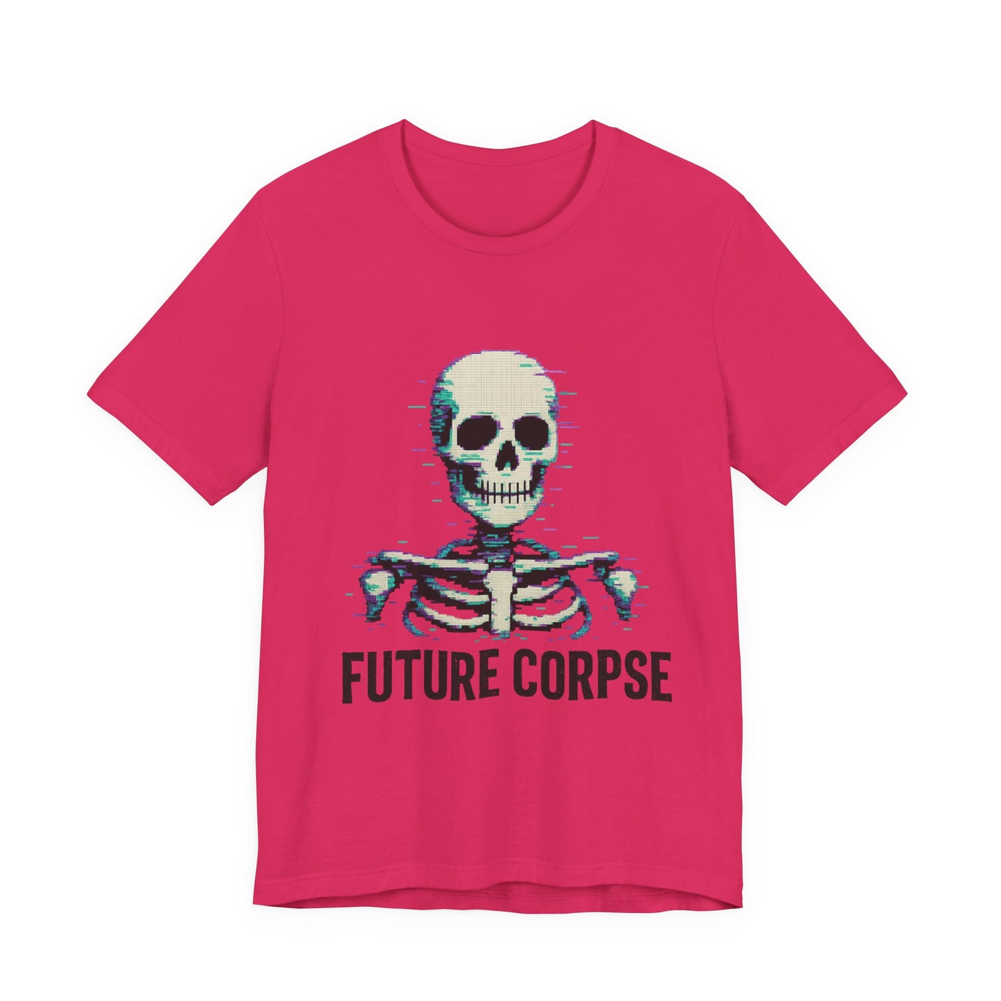Unisex Future Corpse Graphic Tee, Halloween Shirt, Funny Gift, Casual Wear, Skull T-Shirt, Unique Statement Top