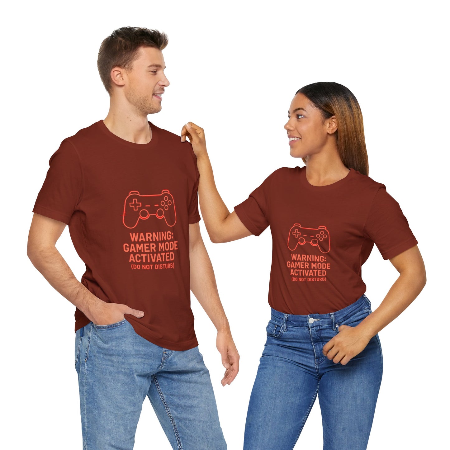 Gamer Mode Activated Tee - Funny T-Shirt for Gamers, Casual Wear, Gift for Him/Her, Gaming Merchandise, Unisex Graphic Tee