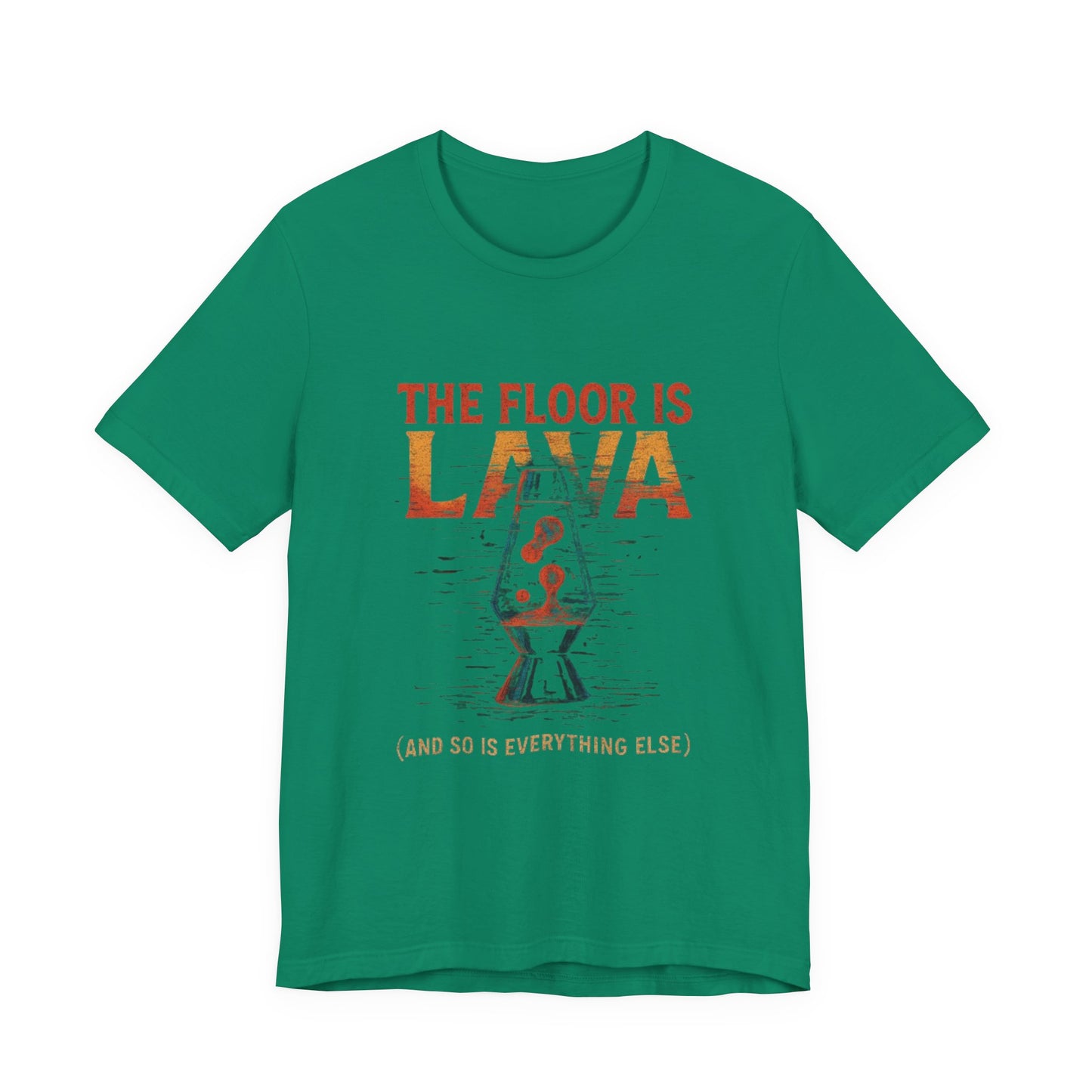 Lava Lamp Tee - The Floor Is Lava Design