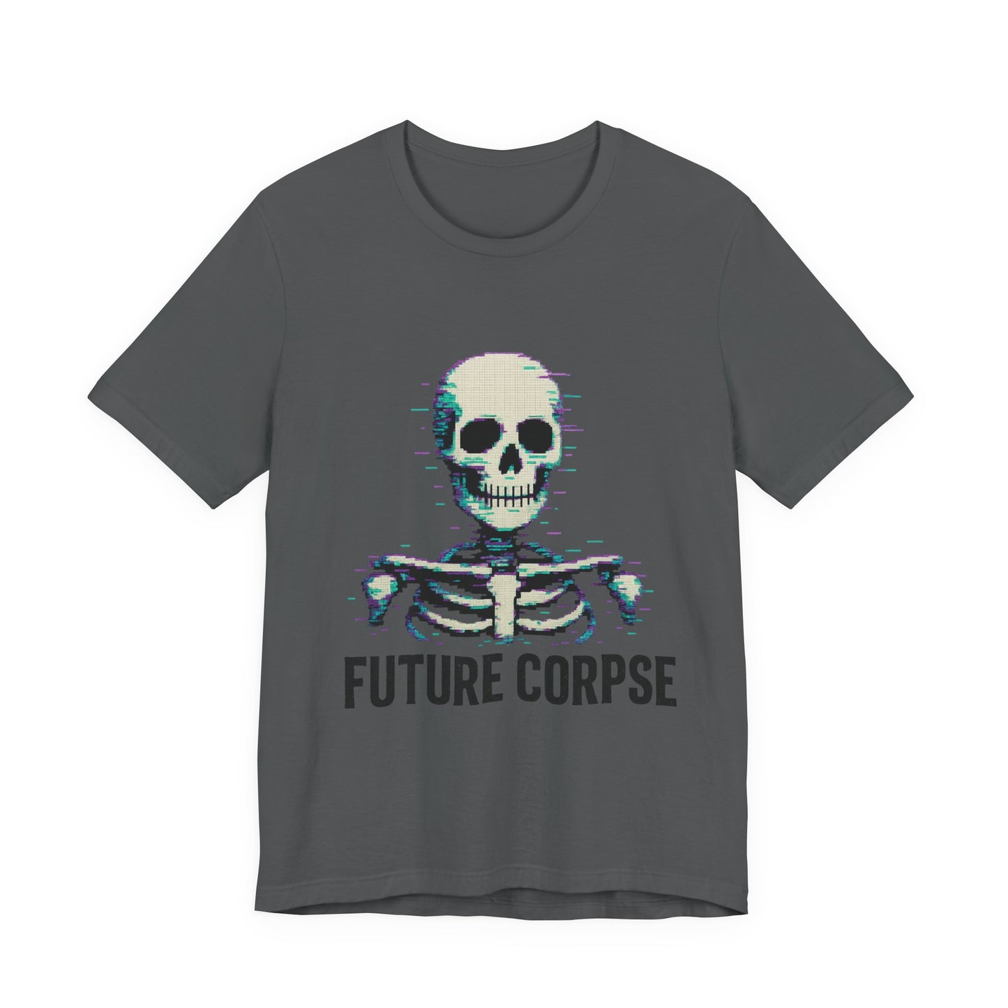 Unisex Future Corpse Graphic Tee, Halloween Shirt, Funny Gift, Casual Wear, Skull T-Shirt, Unique Statement Top