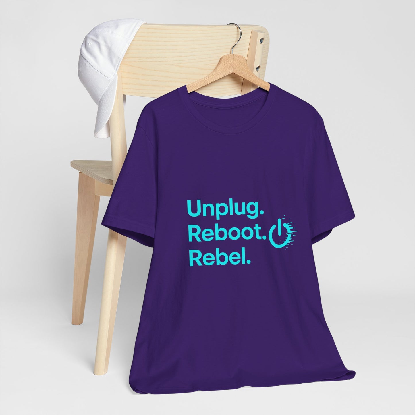 Rebel Spirit Unisex Tee - Fun Casual Graphic Shirt, Perfect for Gamers, Tech Lovers, Gift for Friends, Unique Birthday Apparel