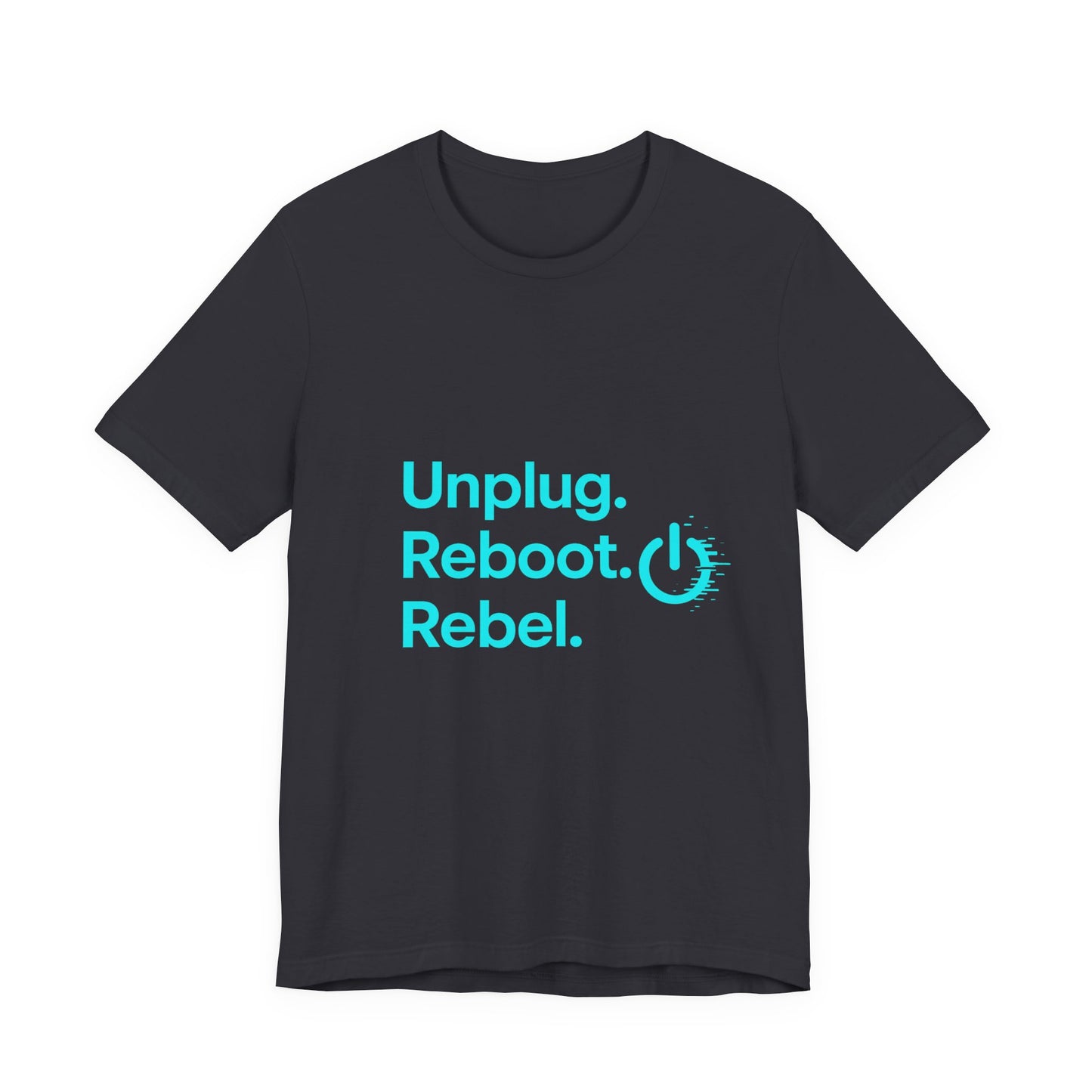Rebel Spirit Unisex Tee - Fun Casual Graphic Shirt, Perfect for Gamers, Tech Lovers, Gift for Friends, Unique Birthday Apparel