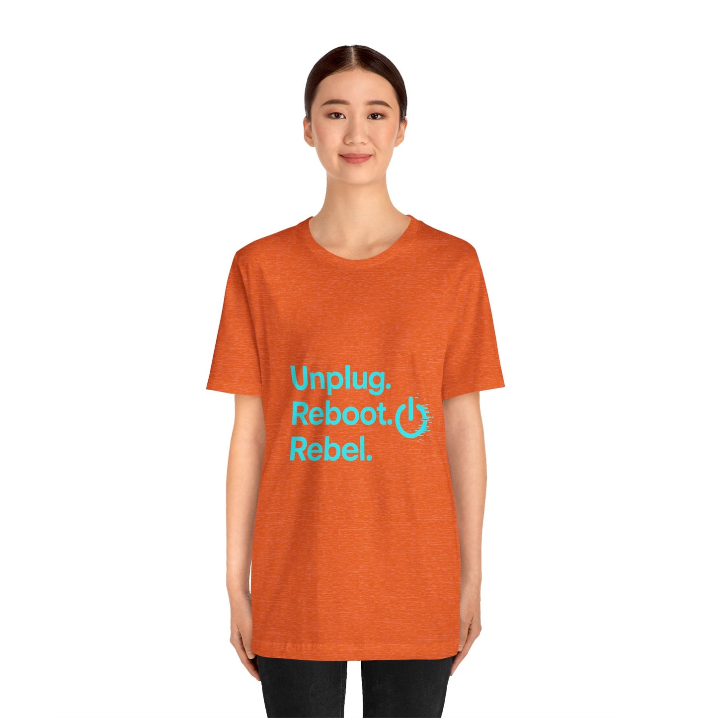 Rebel Spirit Unisex Tee - Fun Casual Graphic Shirt, Perfect for Gamers, Tech Lovers, Gift for Friends, Unique Birthday Apparel