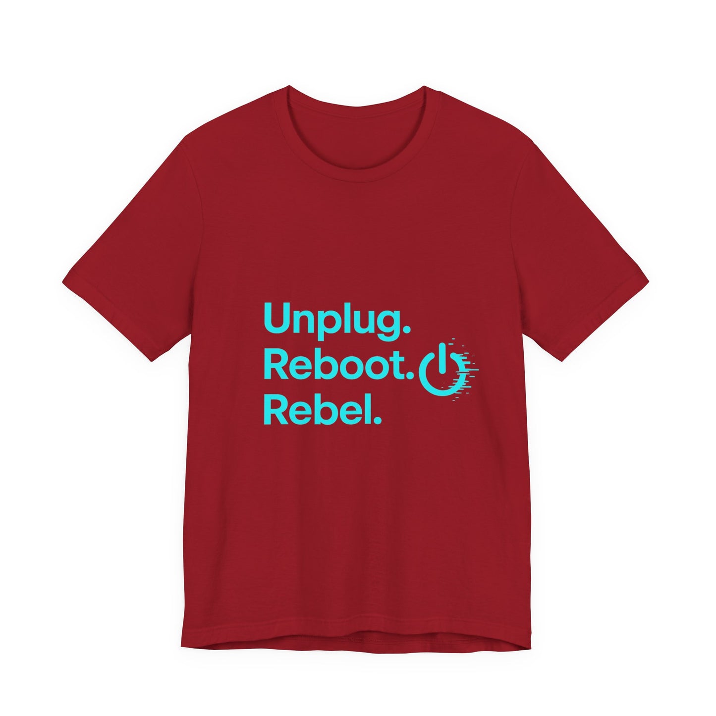 Rebel Spirit Unisex Tee - Fun Casual Graphic Shirt, Perfect for Gamers, Tech Lovers, Gift for Friends, Unique Birthday Apparel
