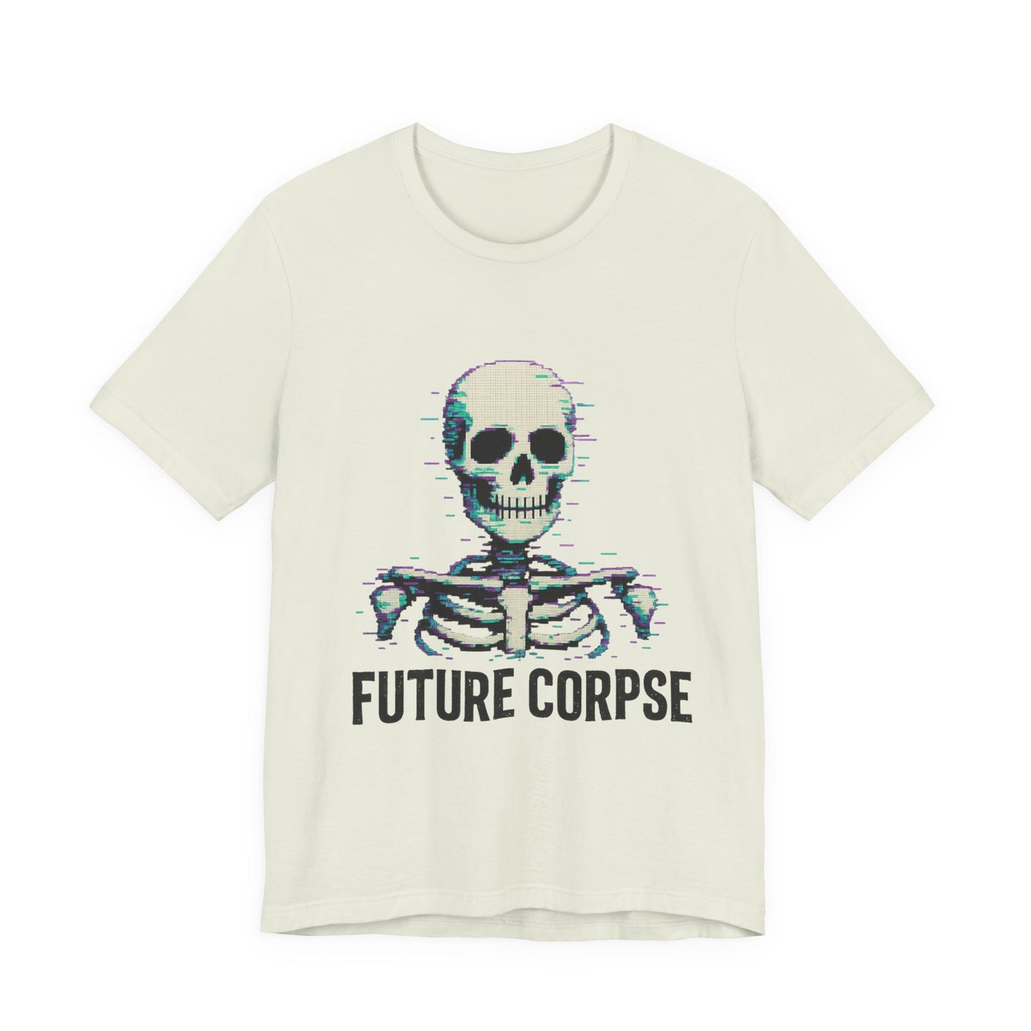 Unisex Future Corpse Graphic Tee, Halloween Shirt, Funny Gift, Casual Wear, Skull T-Shirt, Unique Statement Top
