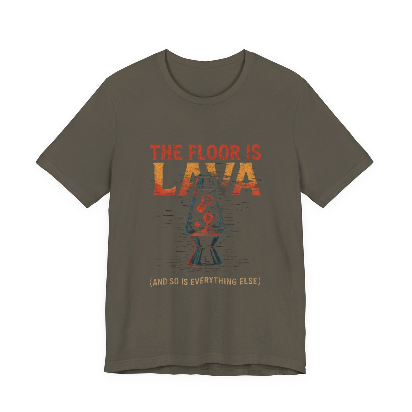 Lava Lamp Tee - The Floor Is Lava Design