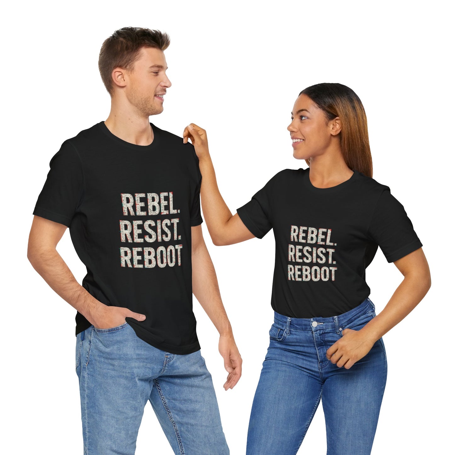T-Shirt - Punk Mantra Distressed Circuit Board Tee