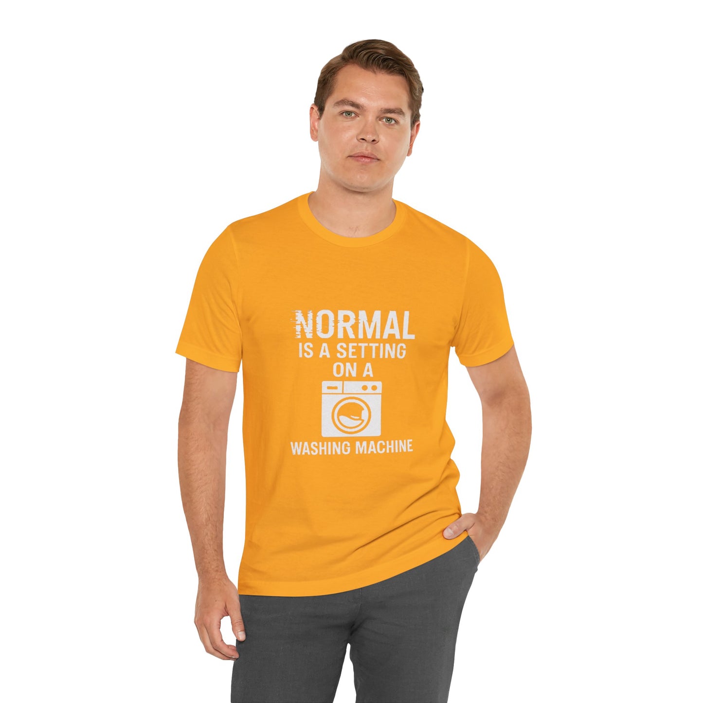 Sarcastic Tee - Normal is a Setting on a Washing Machine