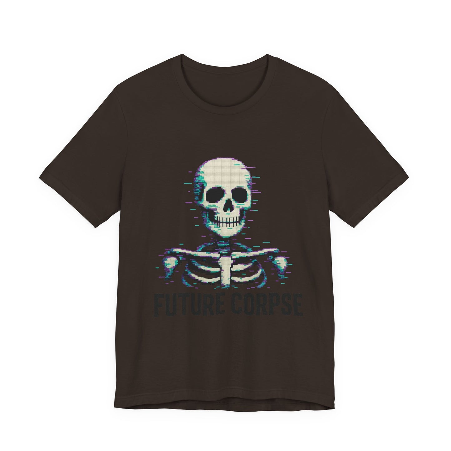 Unisex Future Corpse Graphic Tee, Halloween Shirt, Funny Gift, Casual Wear, Skull T-Shirt, Unique Statement Top
