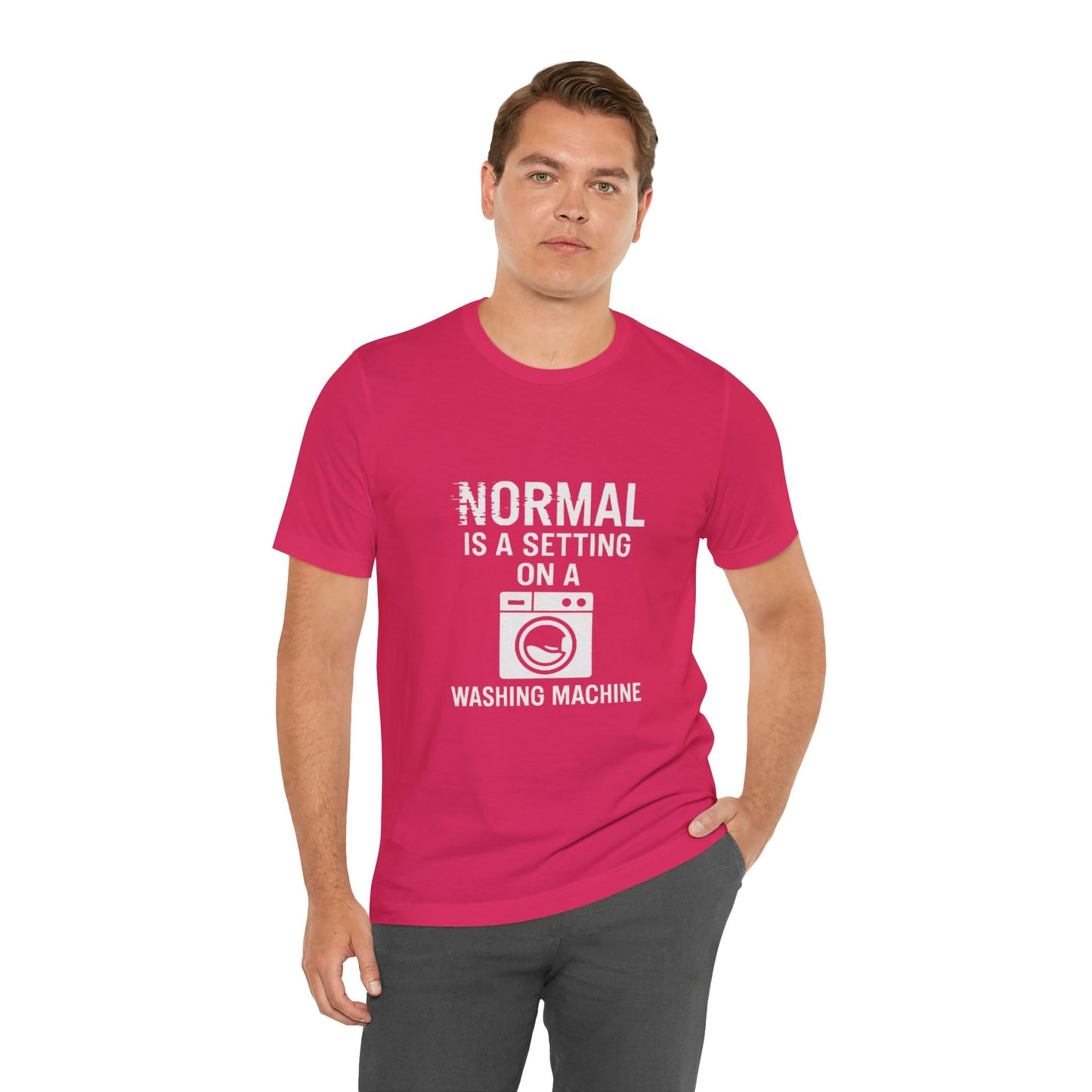Sarcastic Tee - Normal is a Setting on a Washing Machine