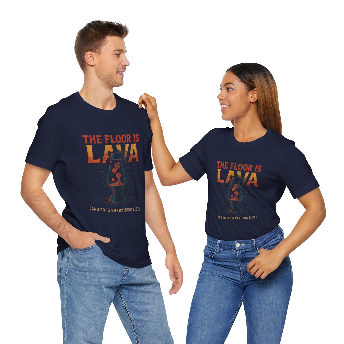 Lava Lamp Tee - The Floor Is Lava Design