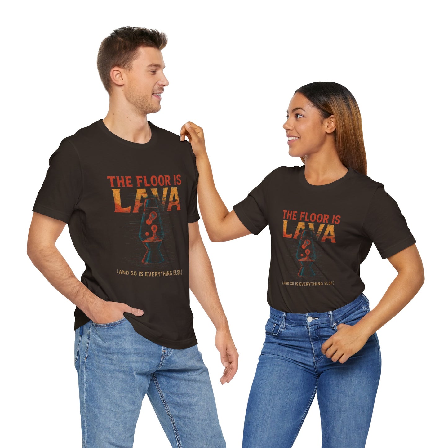 Lava Lamp Tee - The Floor Is Lava Design