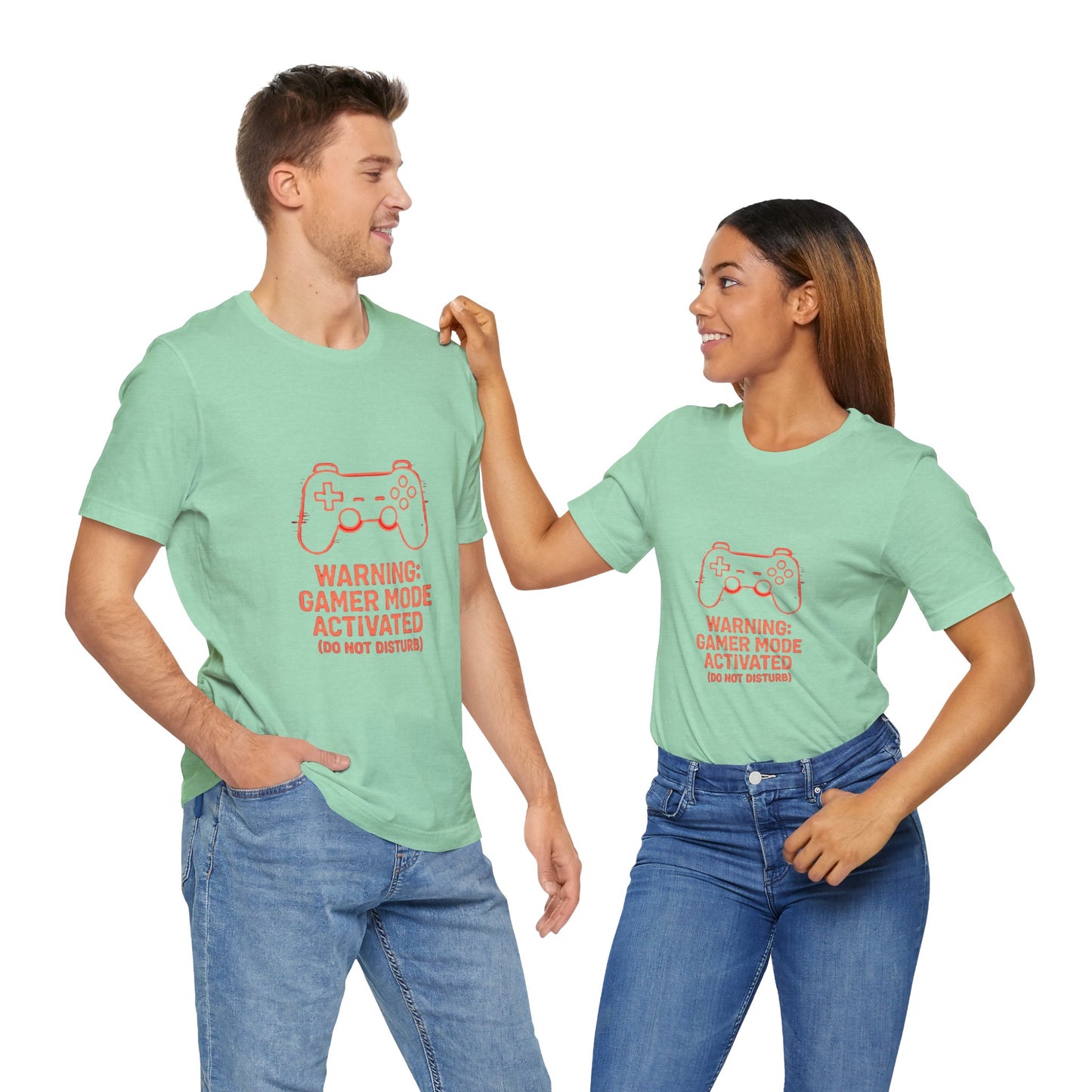 Gamer Mode Activated Tee - Funny T-Shirt for Gamers, Casual Wear, Gift for Him/Her, Gaming Merchandise, Unisex Graphic Tee