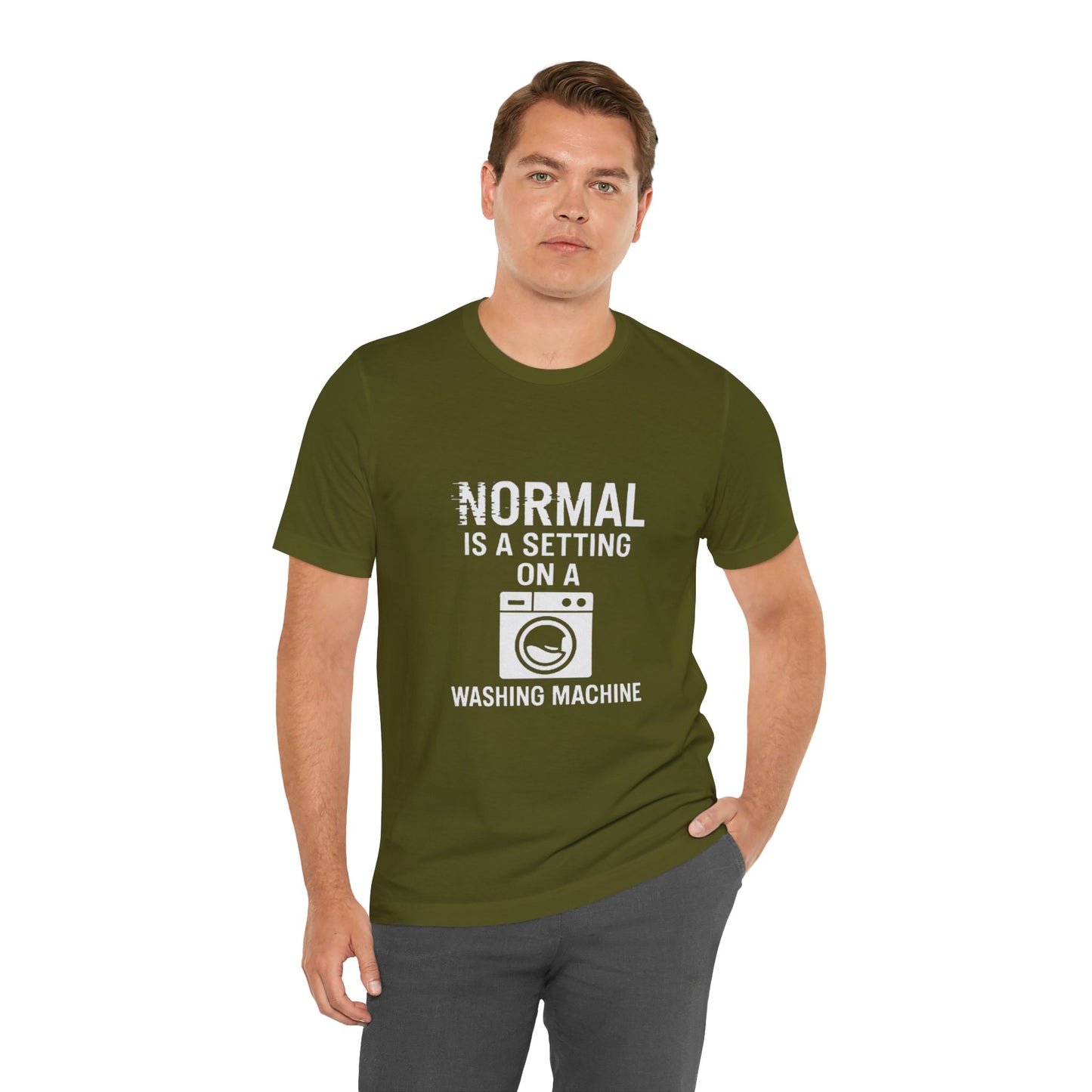 Sarcastic Tee - Normal is a Setting on a Washing Machine